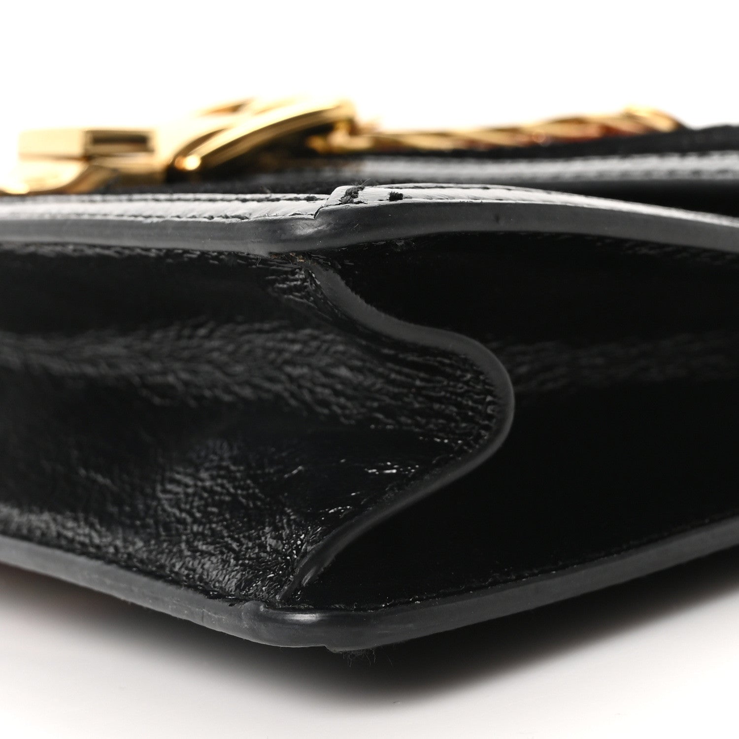 Velvet GG Monogram Small Sylvie Shoulder Bag Black