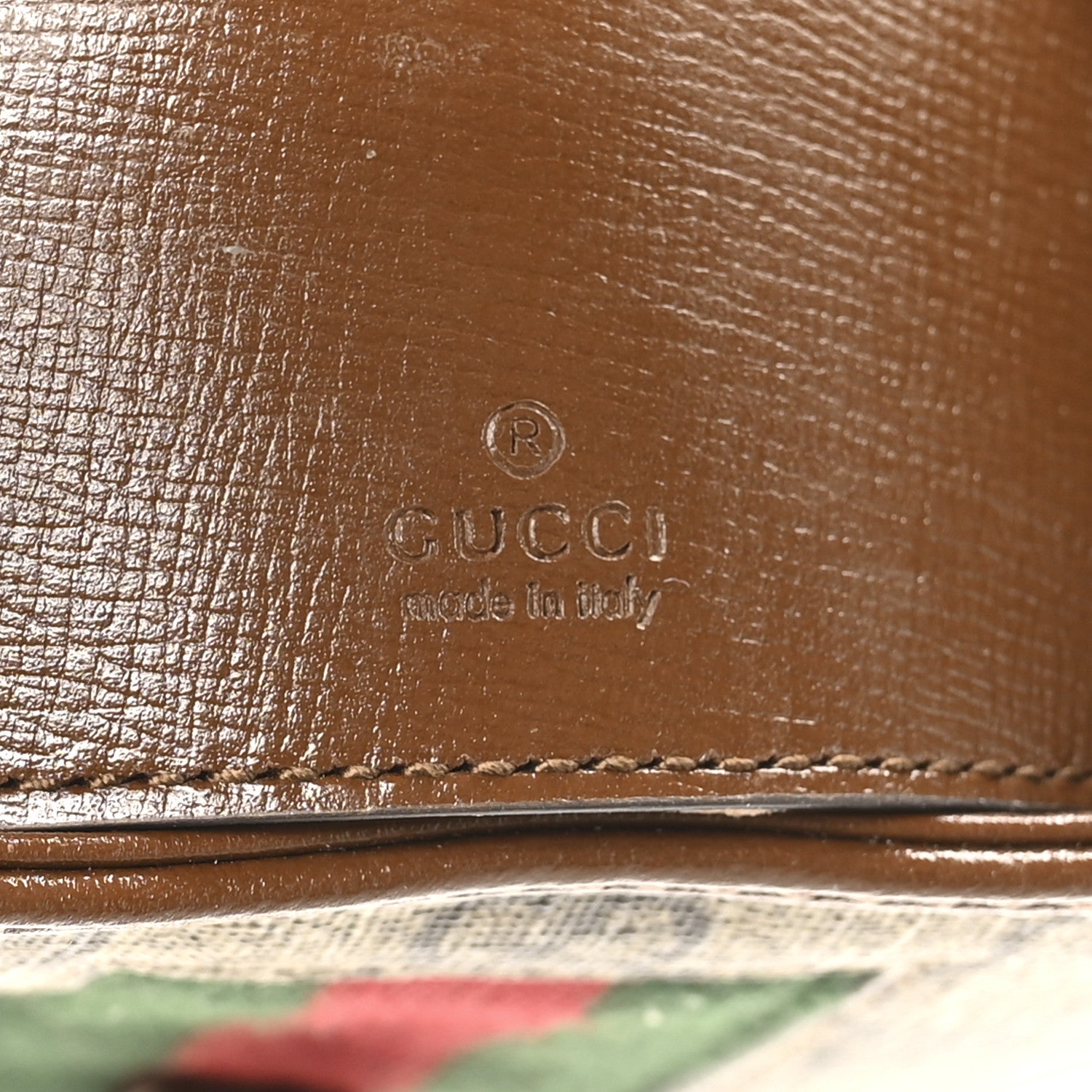 GG Supreme Monogram Azalea Calfskin Web Mini Jackie 1961 Hobo Beige Ebony Brown Sugar
