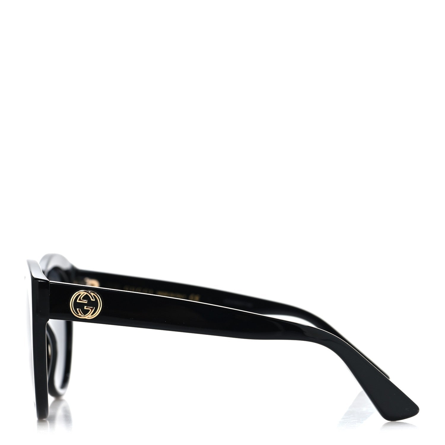 Round GG Sunglasses GG0028S Black