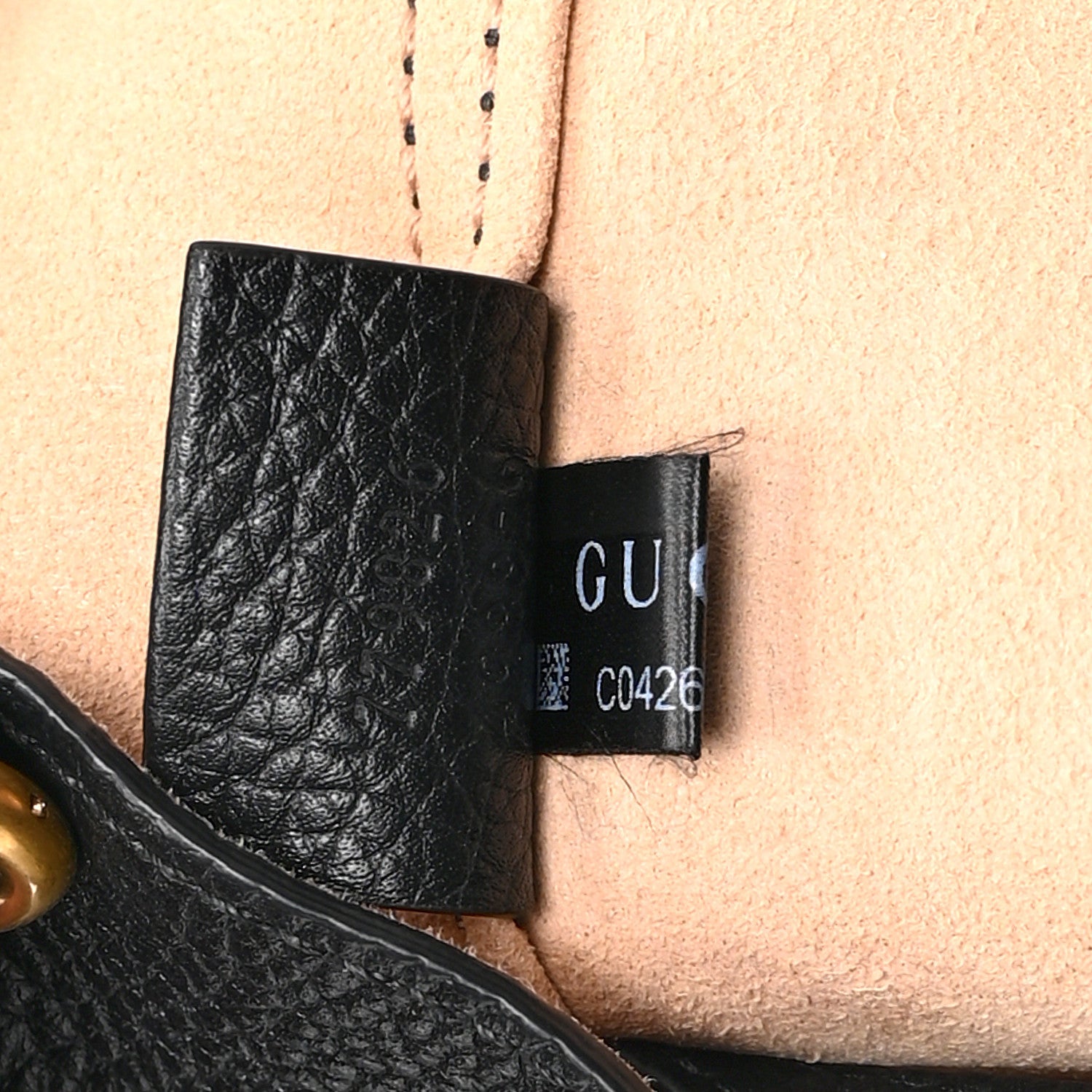 Grained Calfskin Small Dahlia Tote Black