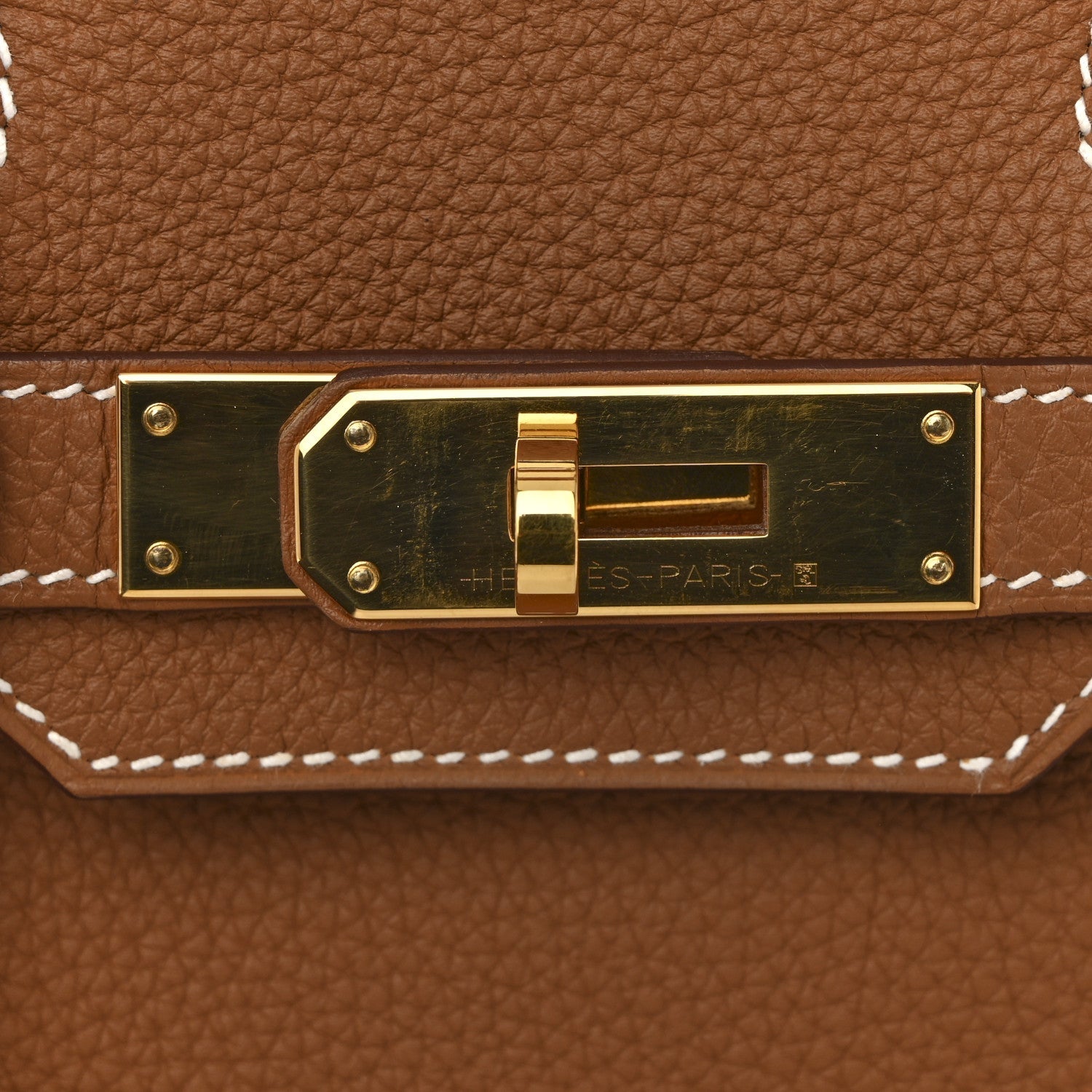 Togo Birkin 30 Gold
