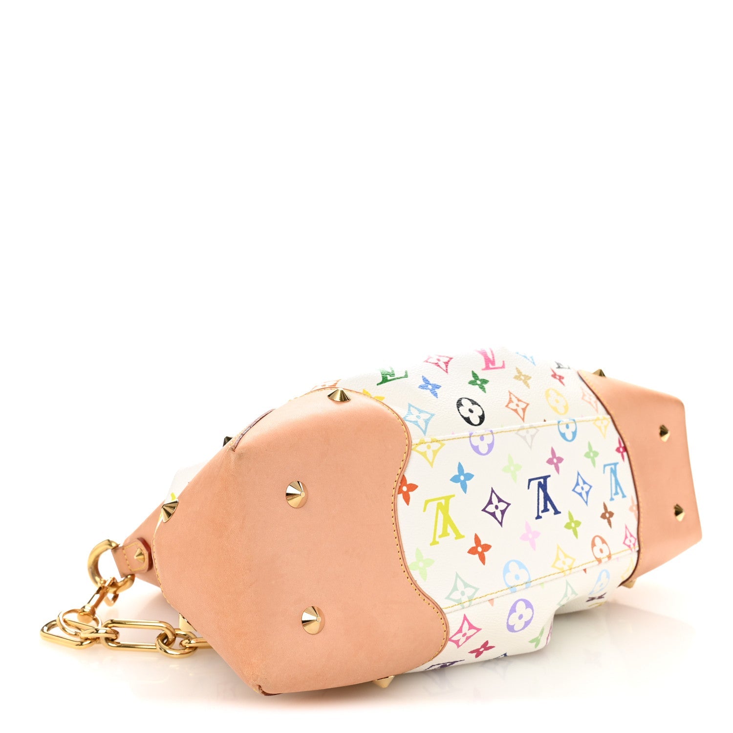 Monogram Multicolor Judy GM White