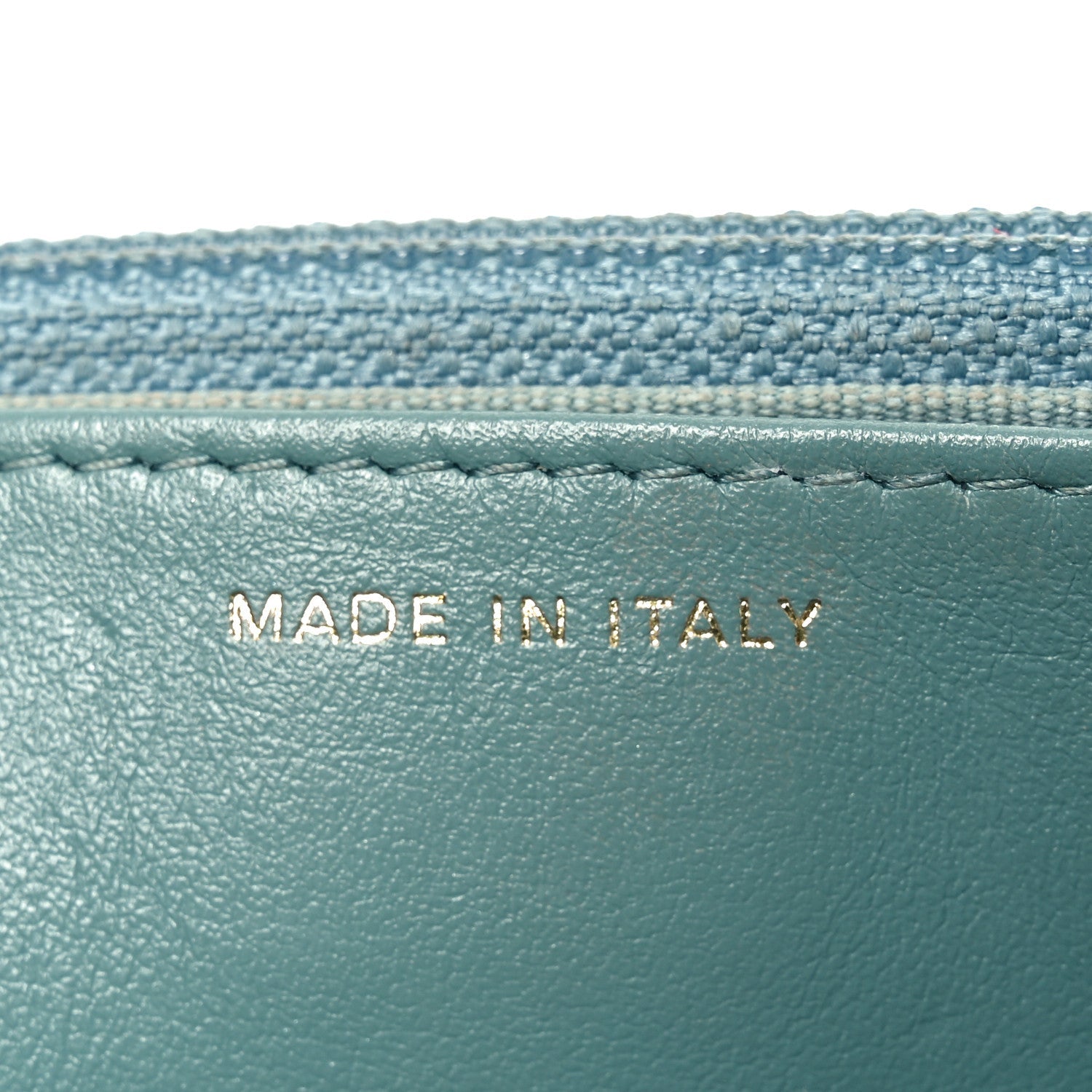 Lambskin Quilted Chanel 19 Wallet On Chain WOC Green