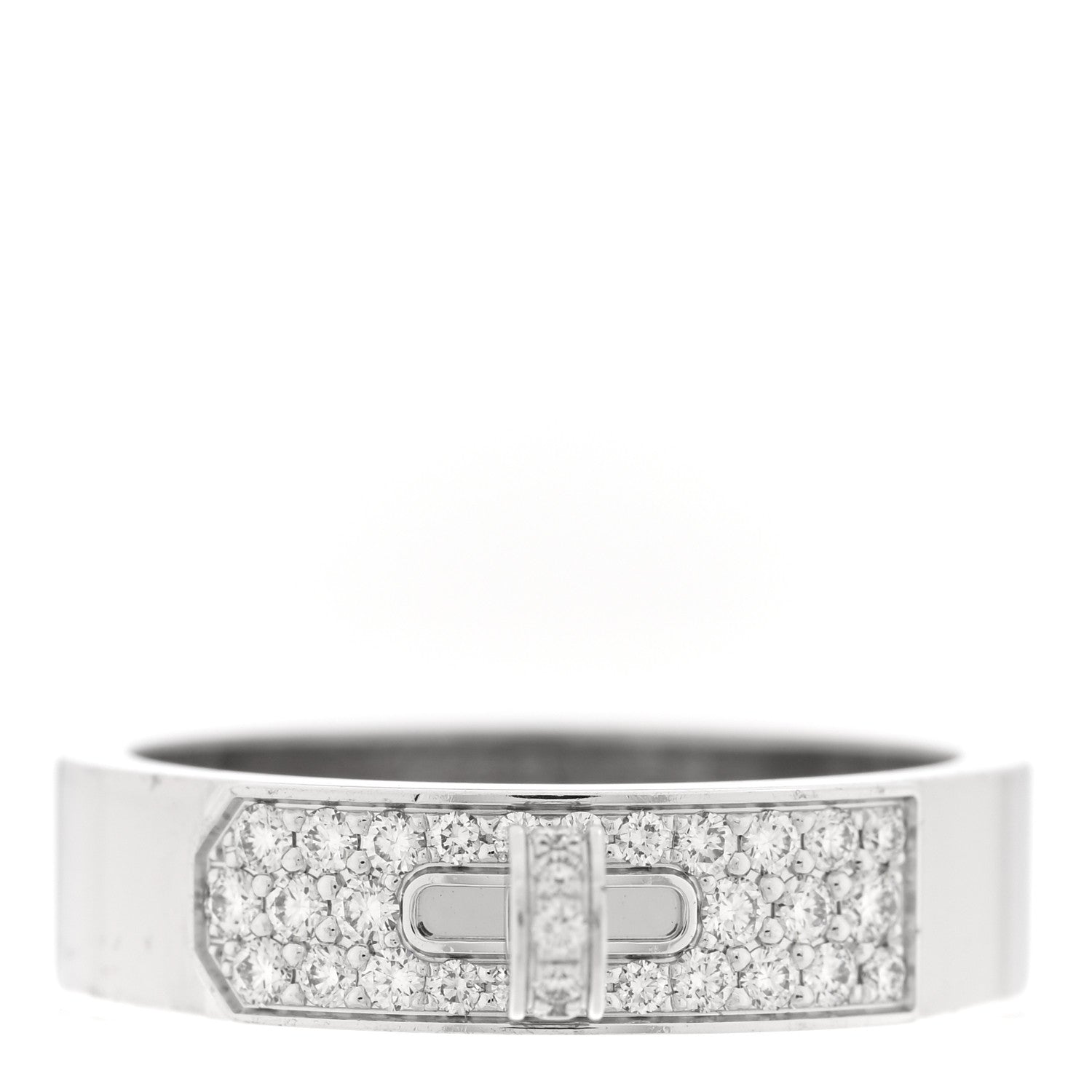 18K White Gold Diamond Kelly Ring 50 5.5