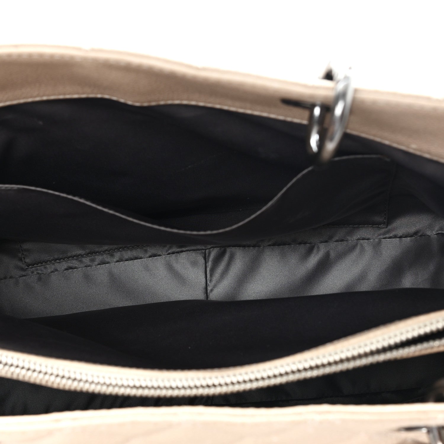 Caviar Quilted Grand Shopping Tote GST Beige