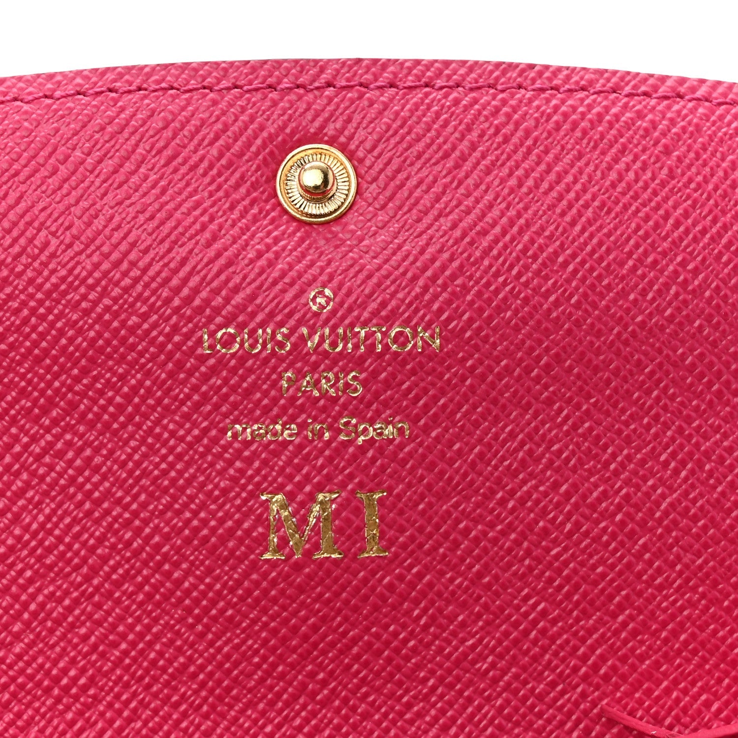 Monogram Emilie Wallet Fuchsia
