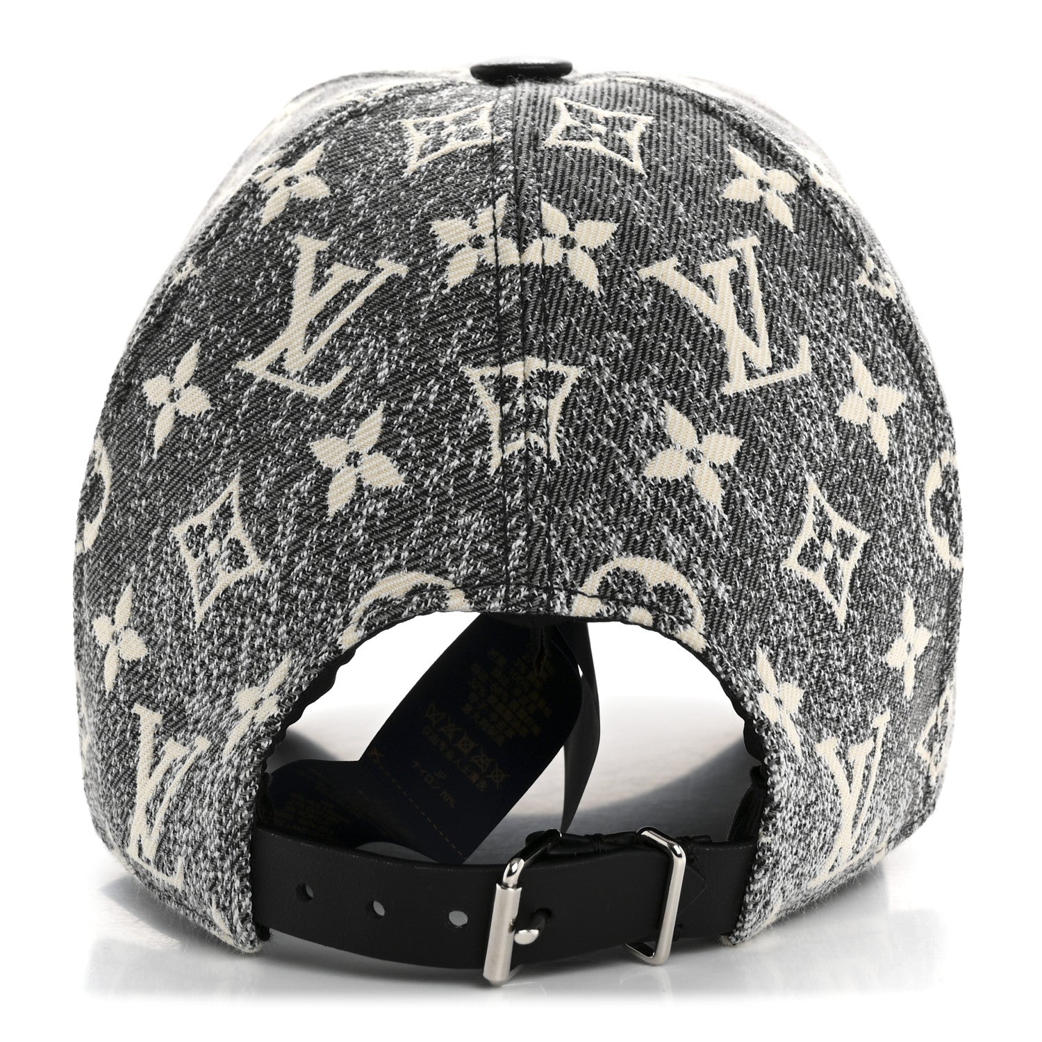Monogram Jacquard Cap M Grey