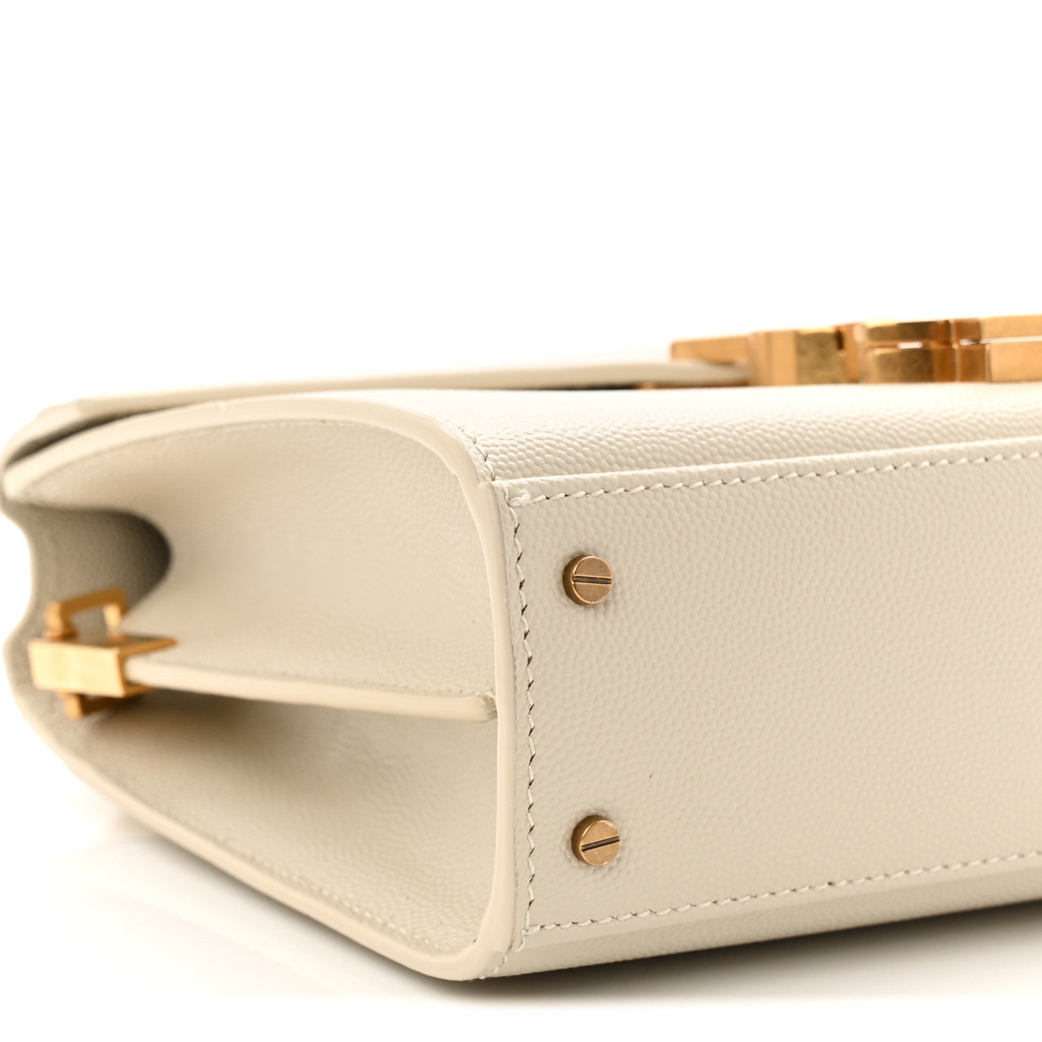 Grain de Poudre Mini Classic Monogram Cassandra Top Handle Vintage White