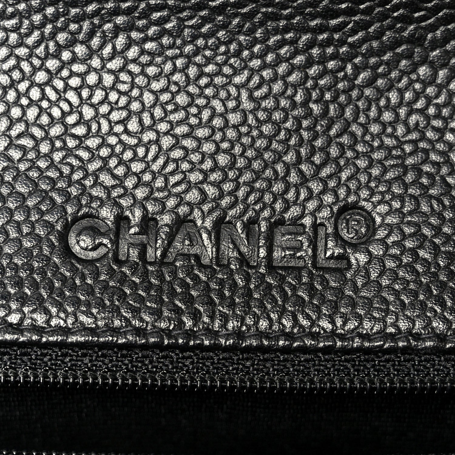 Caviar Quilted Jumbo Single Flap Black