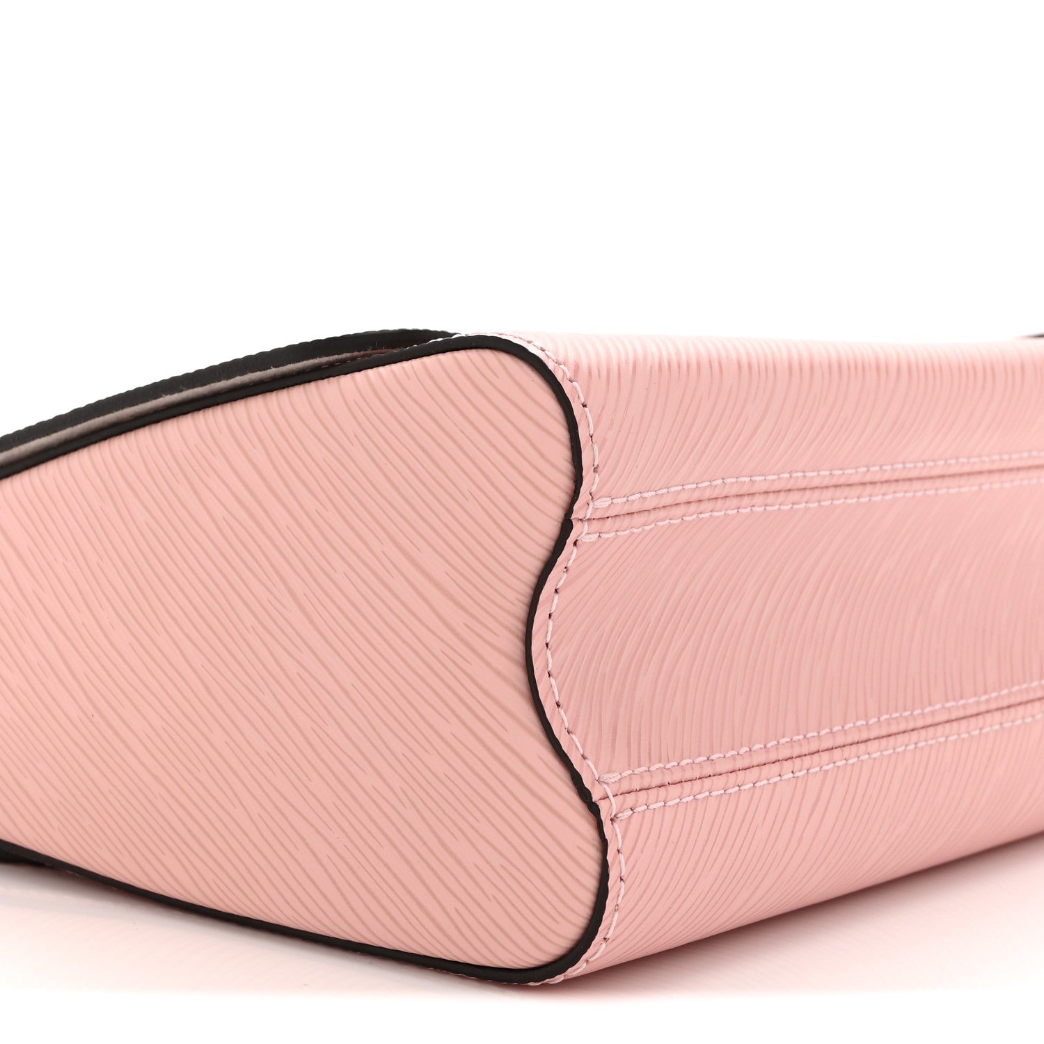 Epi Couture’s Flower Twist Shoulder Bag MM Rose Ballerine