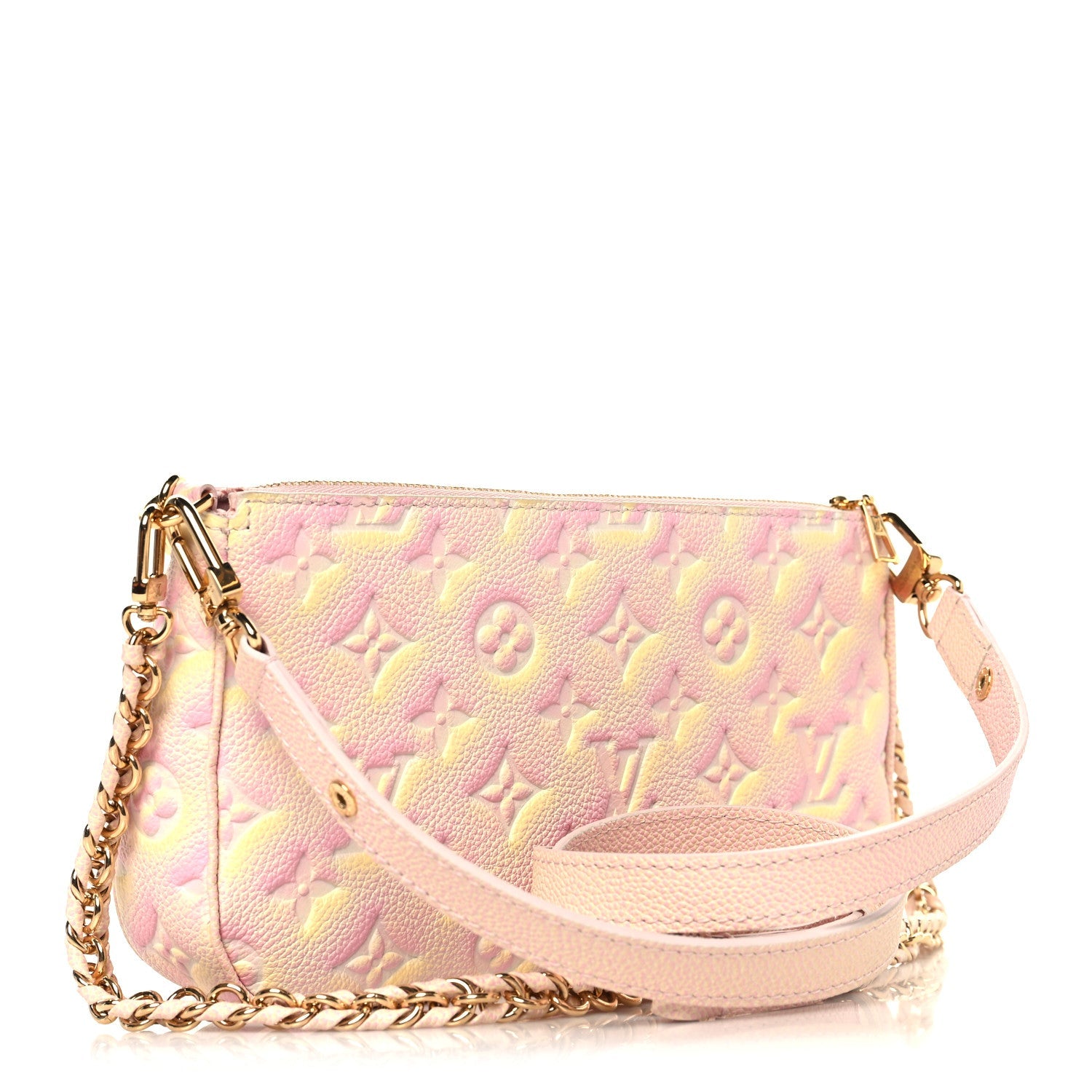 Empreinte Monogram Summer Stardust Multi Pochette Accessories Pink