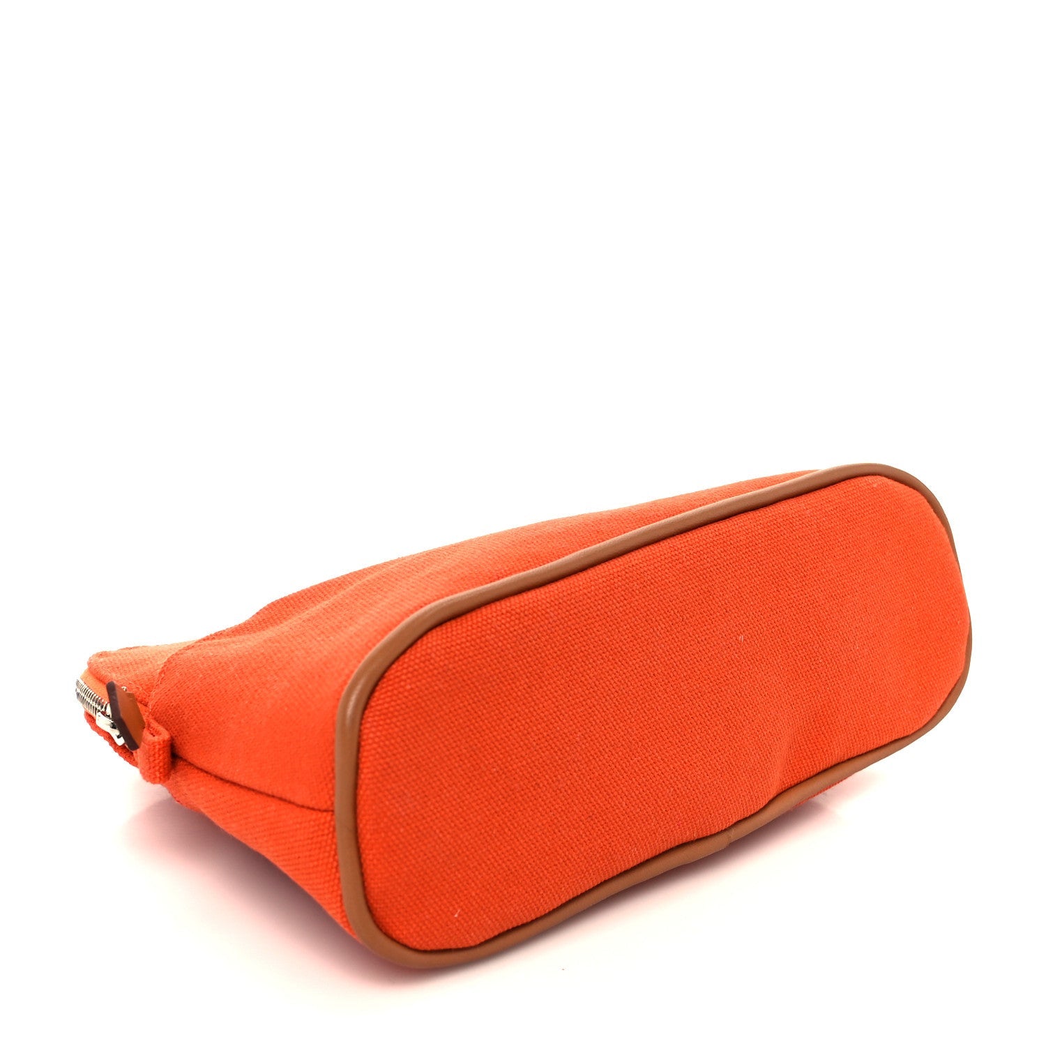 Cotton Canvas Mini Mini Bolide Travel Cosmetic Pouch Feu