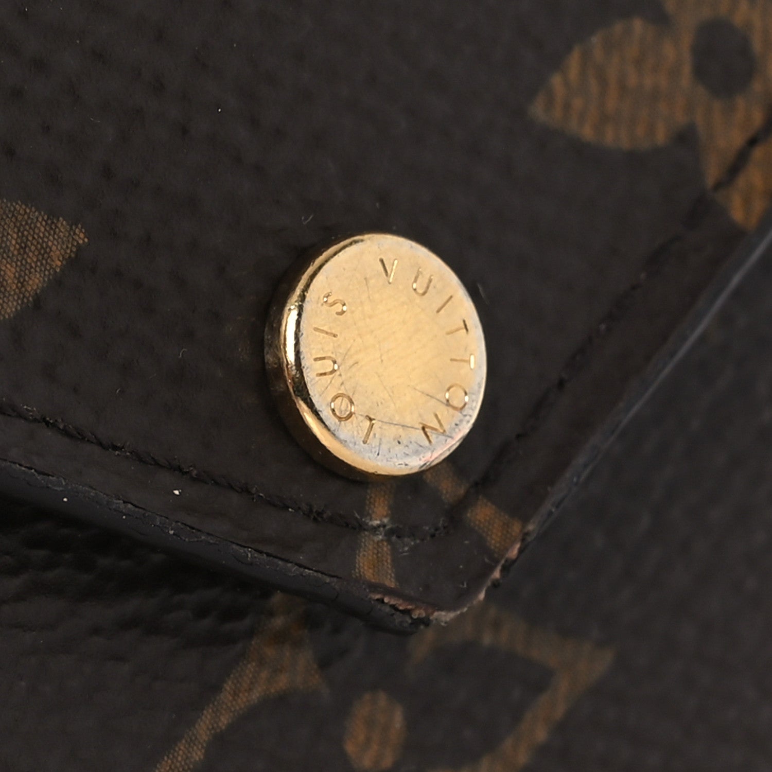 Monogram Recto Verso Card Holder Black