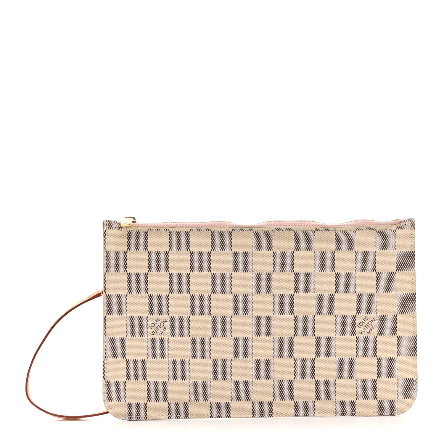Damier Azur Neverfull MM GM Pochette Rose Ballerine