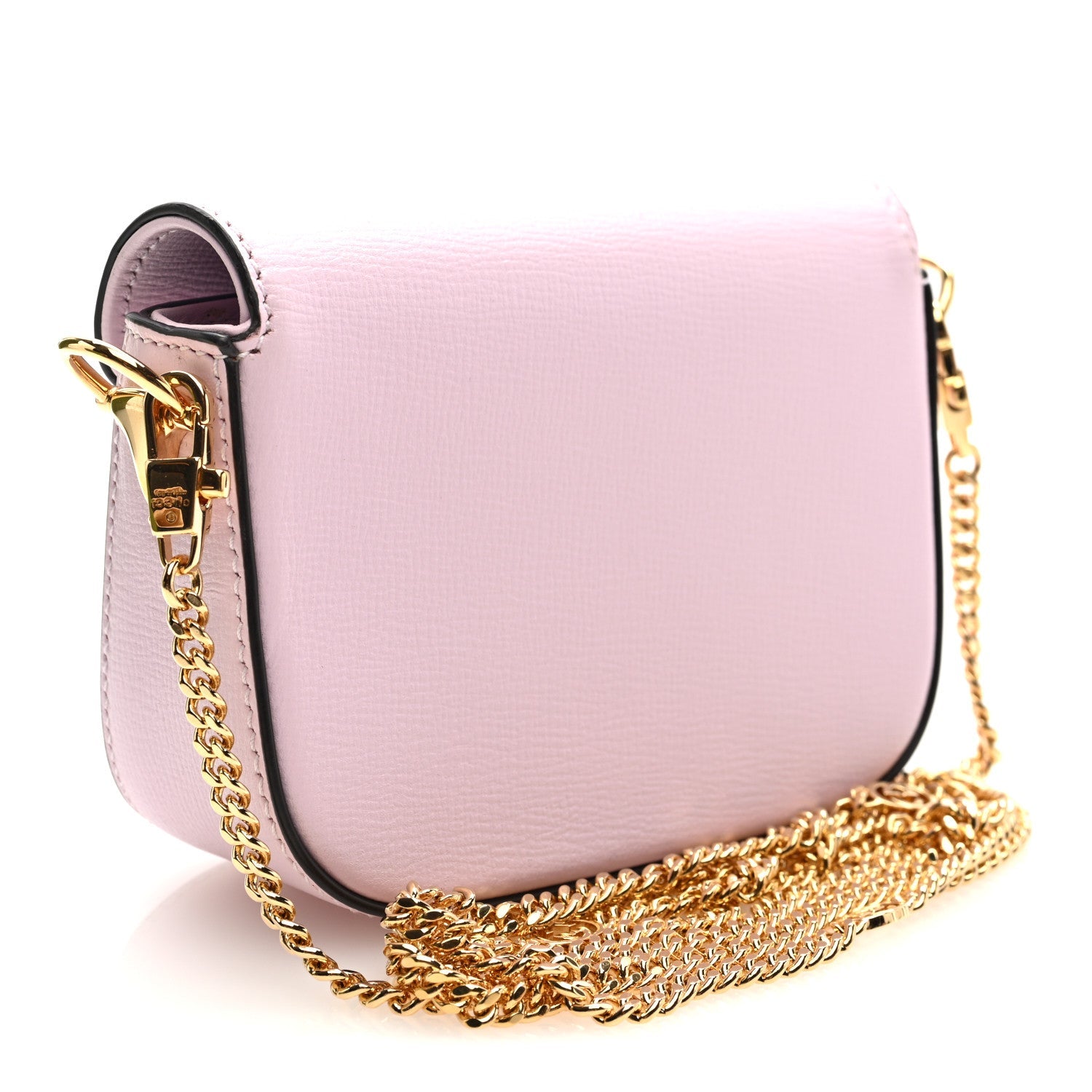 Calfskin Horsebit 1955 Super Mini Crossbody Bag Light Pink