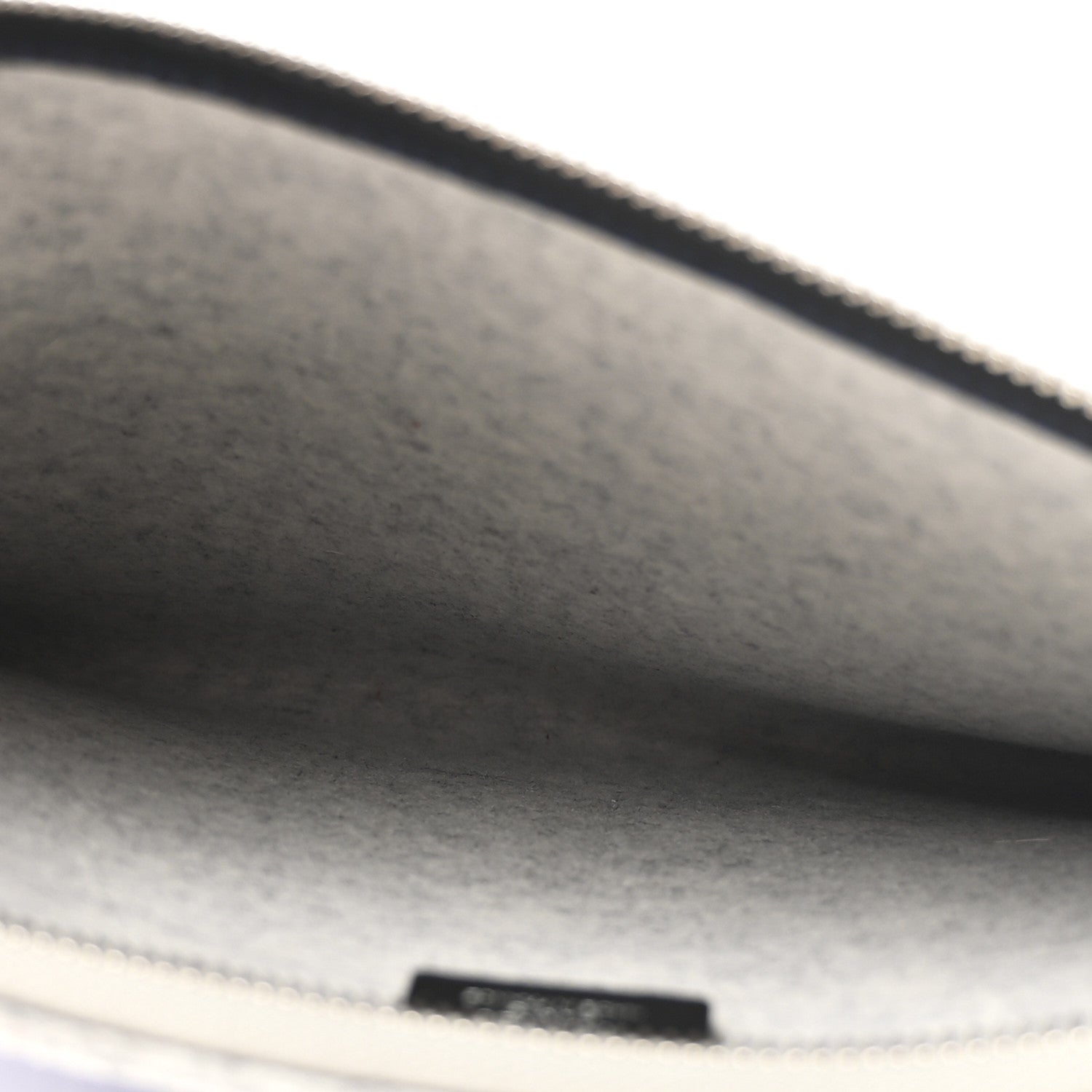 Felt Epsom Colorblock Toodoo 29 Zip Pouch Gris Clair Bleu Electrique Black