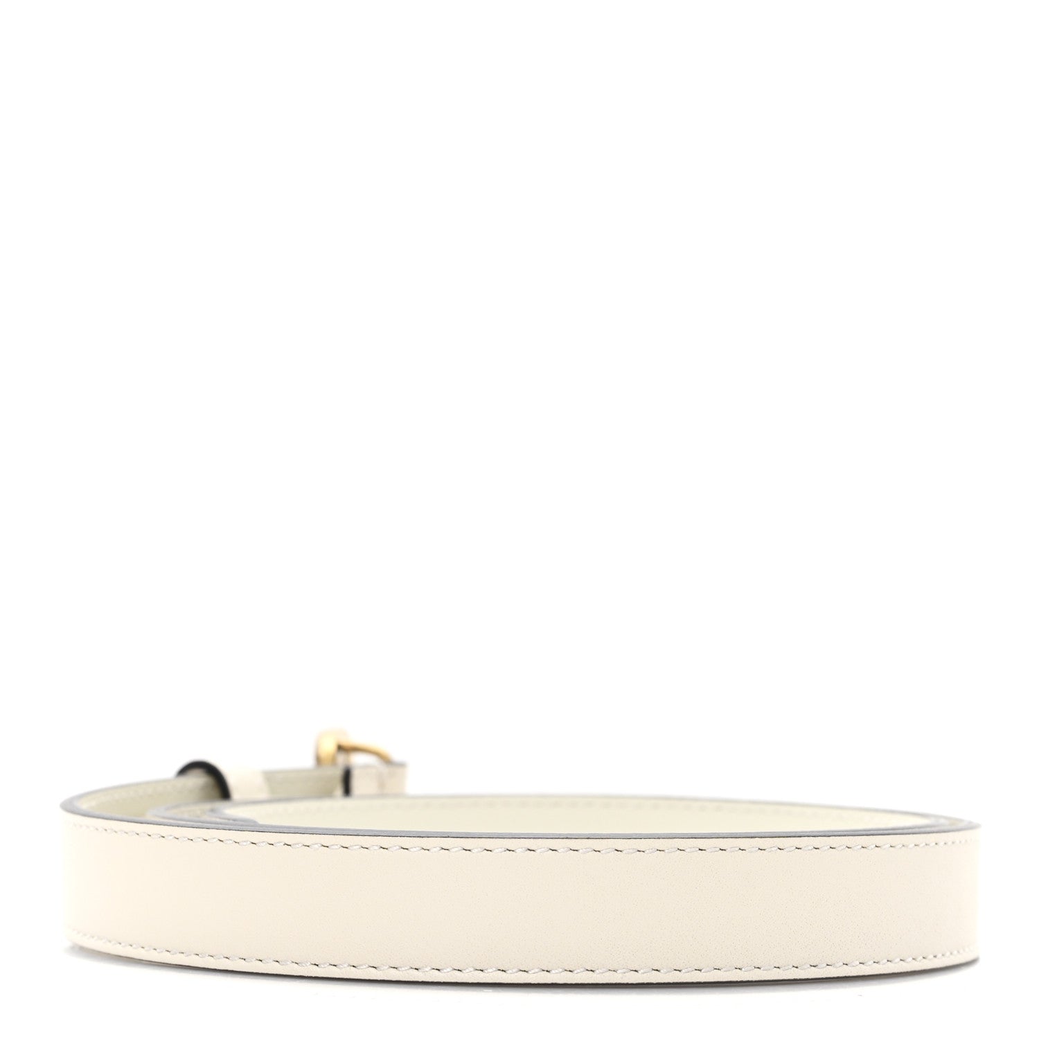 Calfskin Double G 20mm Belt 80 32 Mystic White