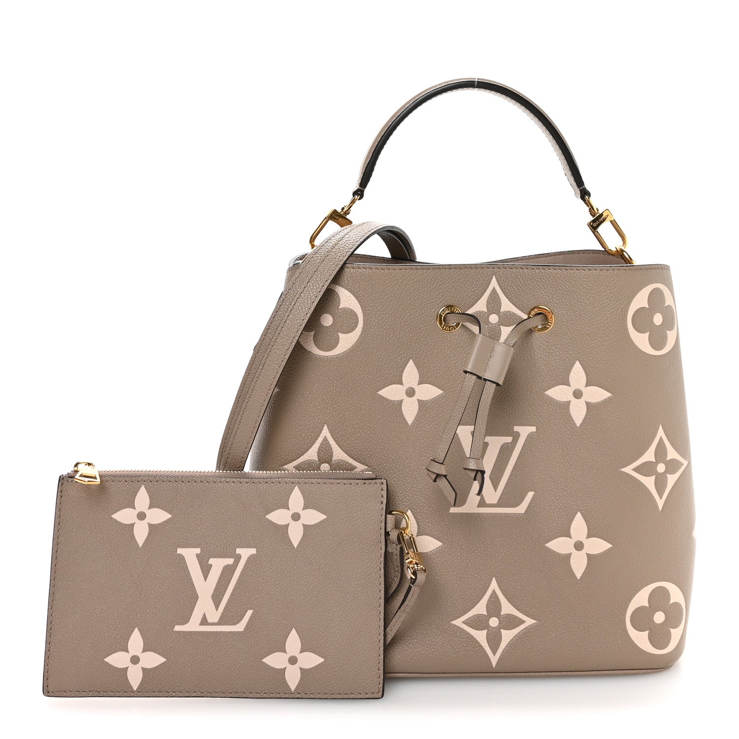 Empreinte Monogram Giant Neonoe MM Tourterelle Creme