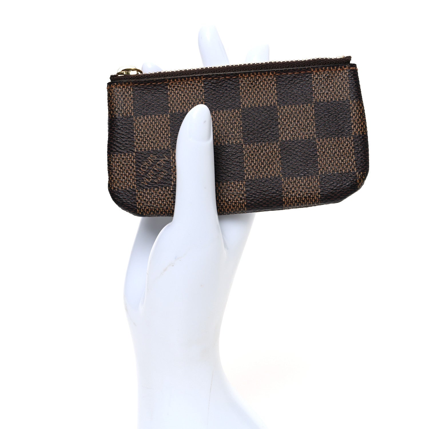Damier Ebene Key Pouch