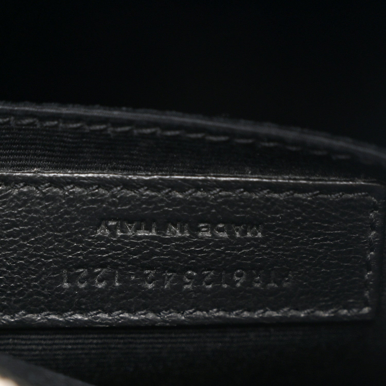 Canvas Calfskin Monogram Lou Camera Bag Black Grey Cream