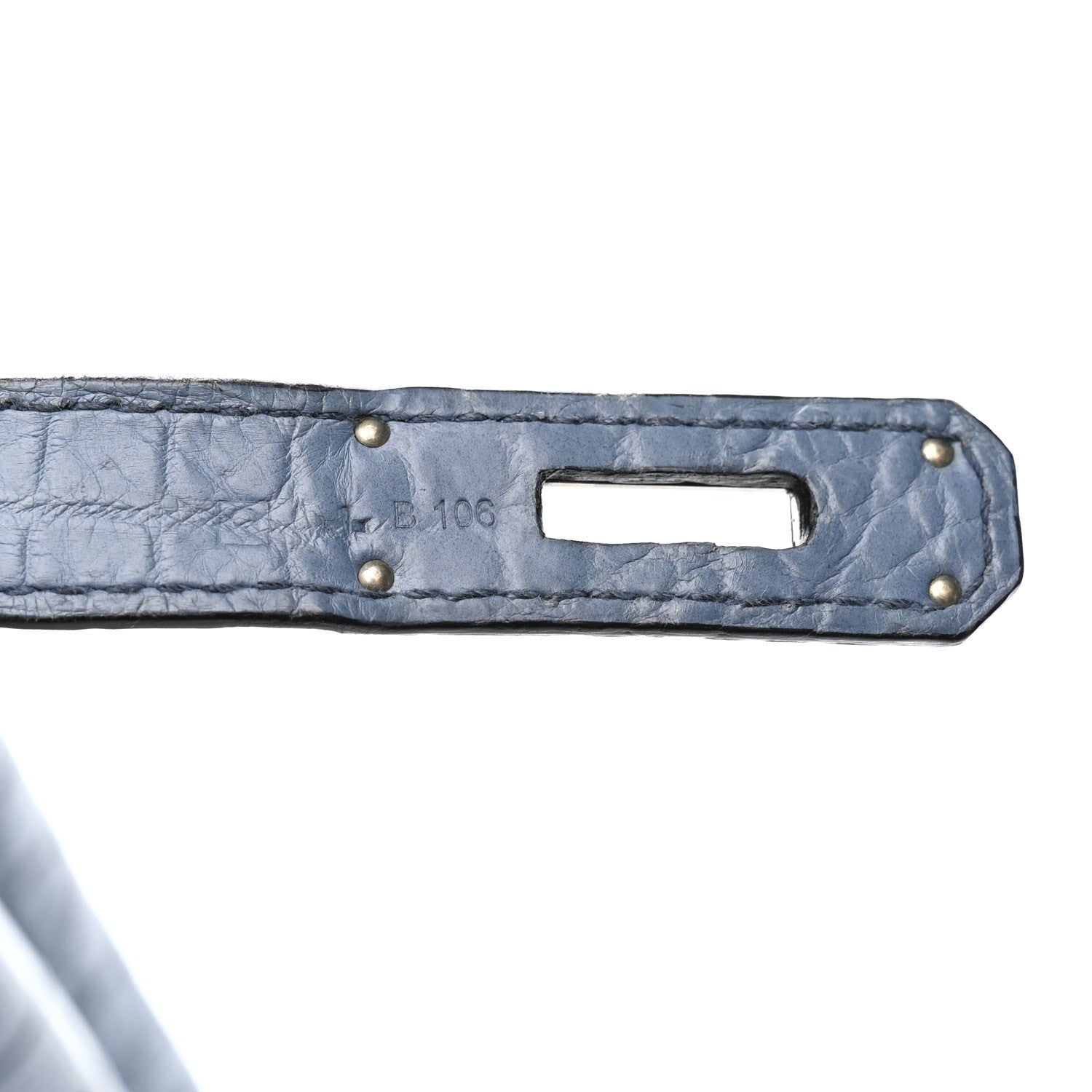Matte Niloticus Crocodile Birkin 30 Bleu Ciel
