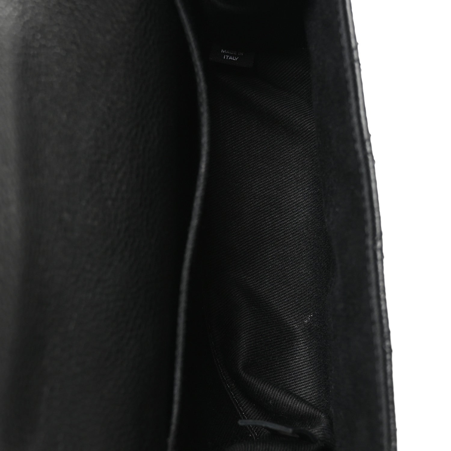 Grained Calfskin Quilted 2.55 Reissue Flap Belt Bag Clutch Black