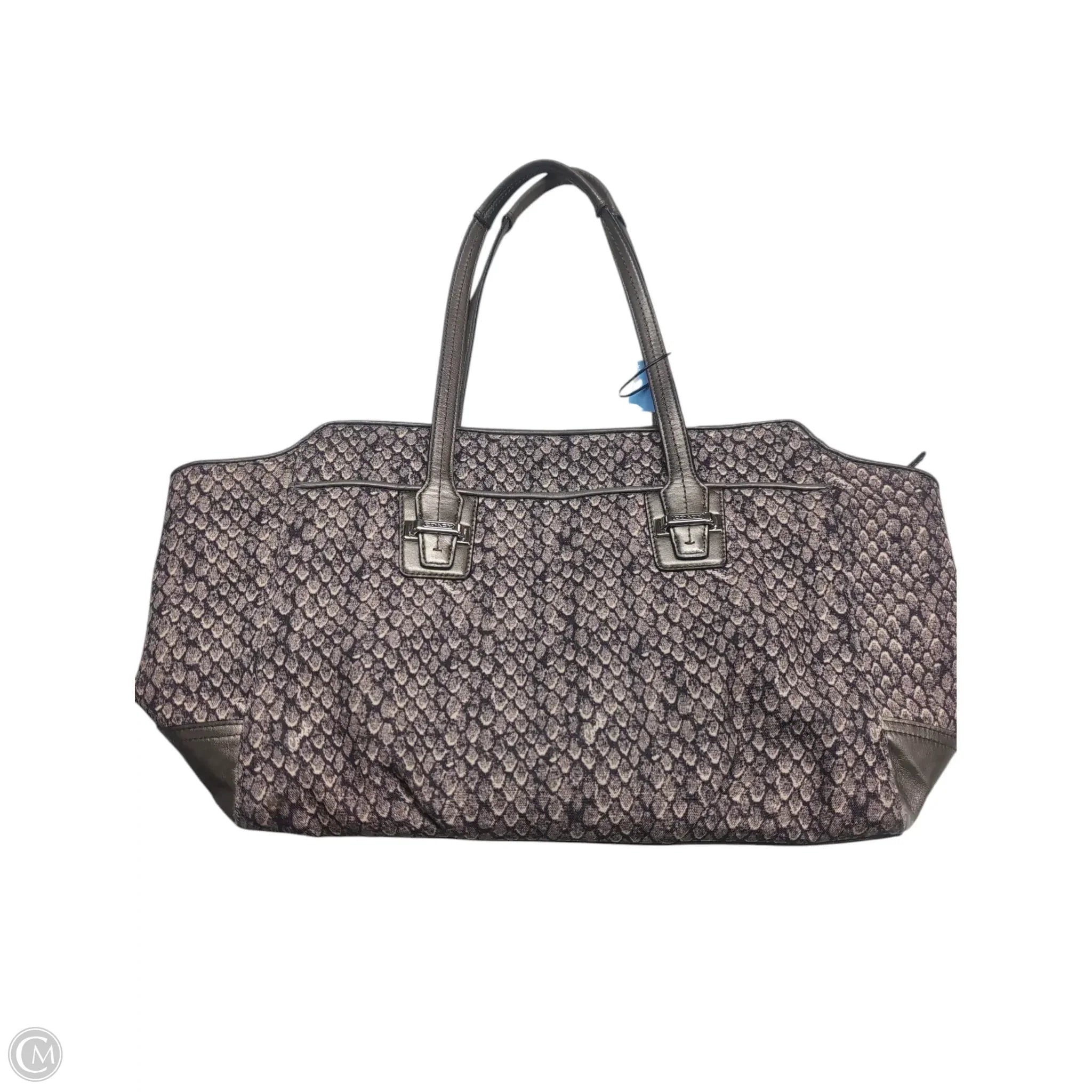 Handbag Designer By Coach, Size: Medium