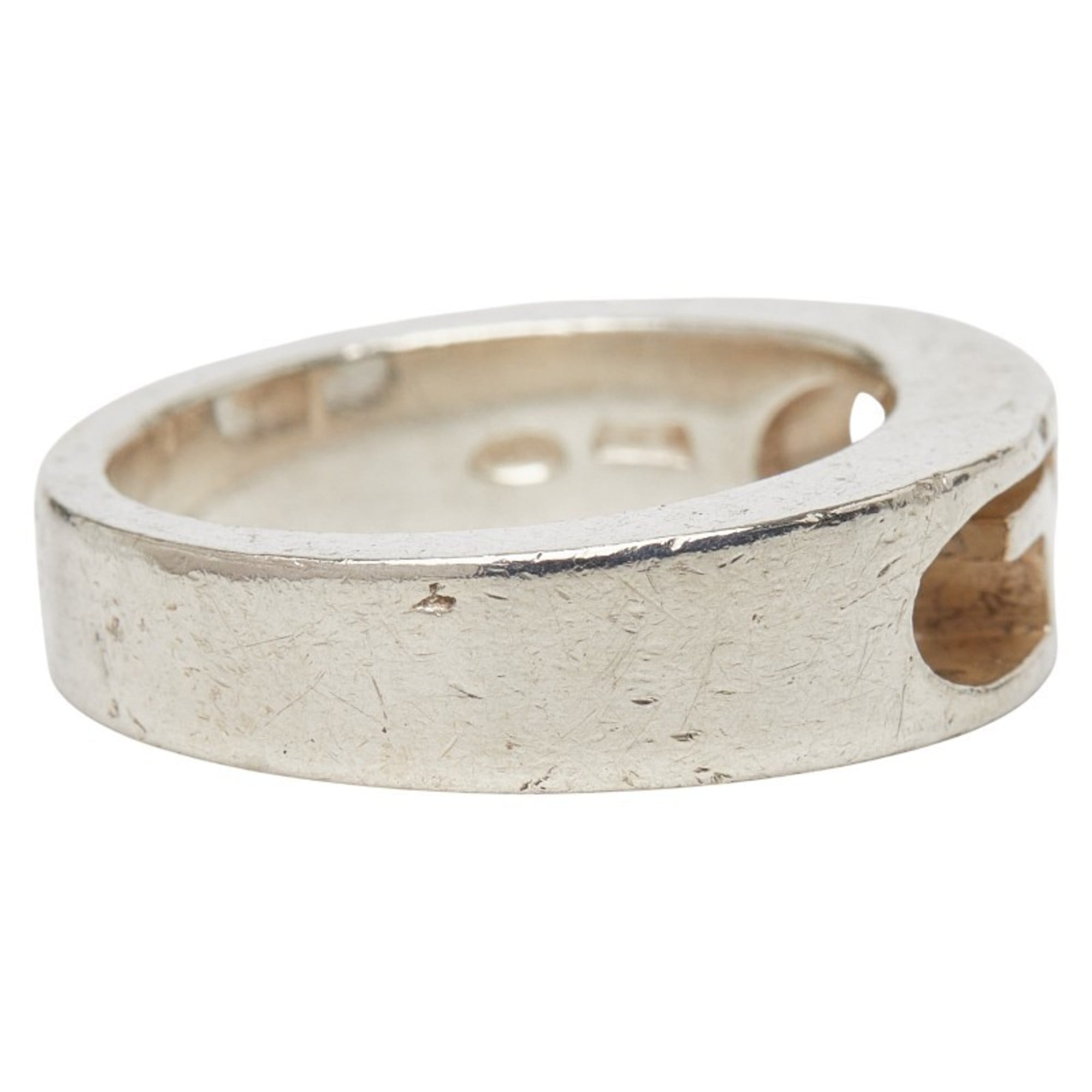 Double G Band Ring Sterling Silver