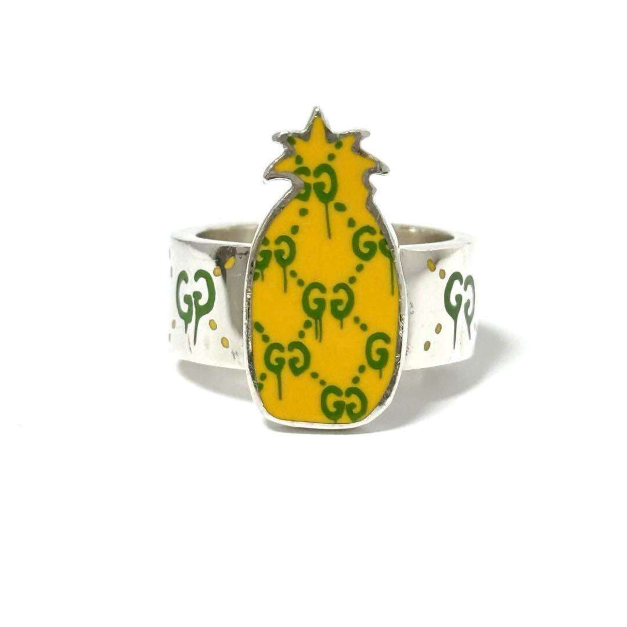 Pineapple Ring Sterling Silver