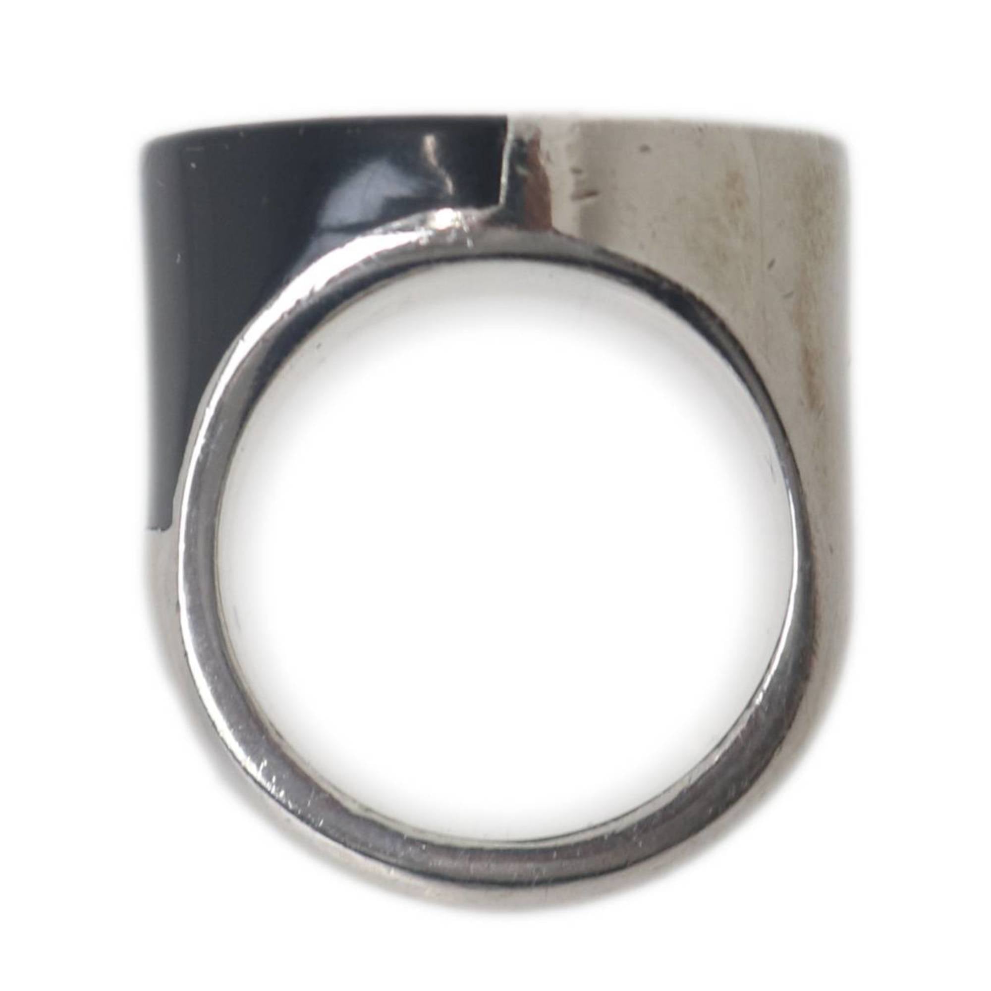 CC Logo Ring Sterling Silver