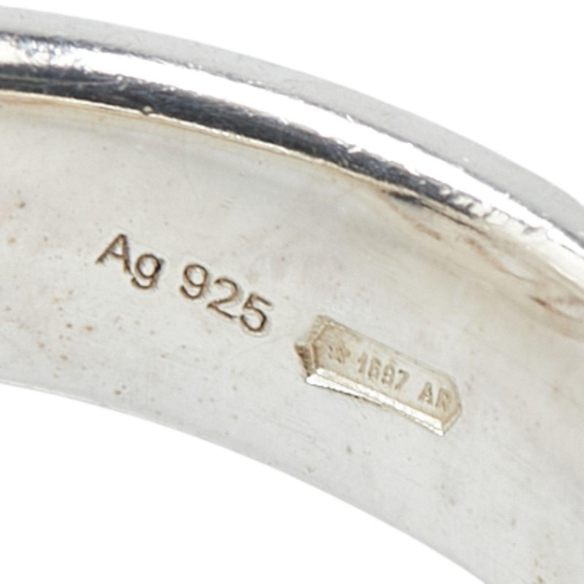 Interlocking G Ring Sterling Silver