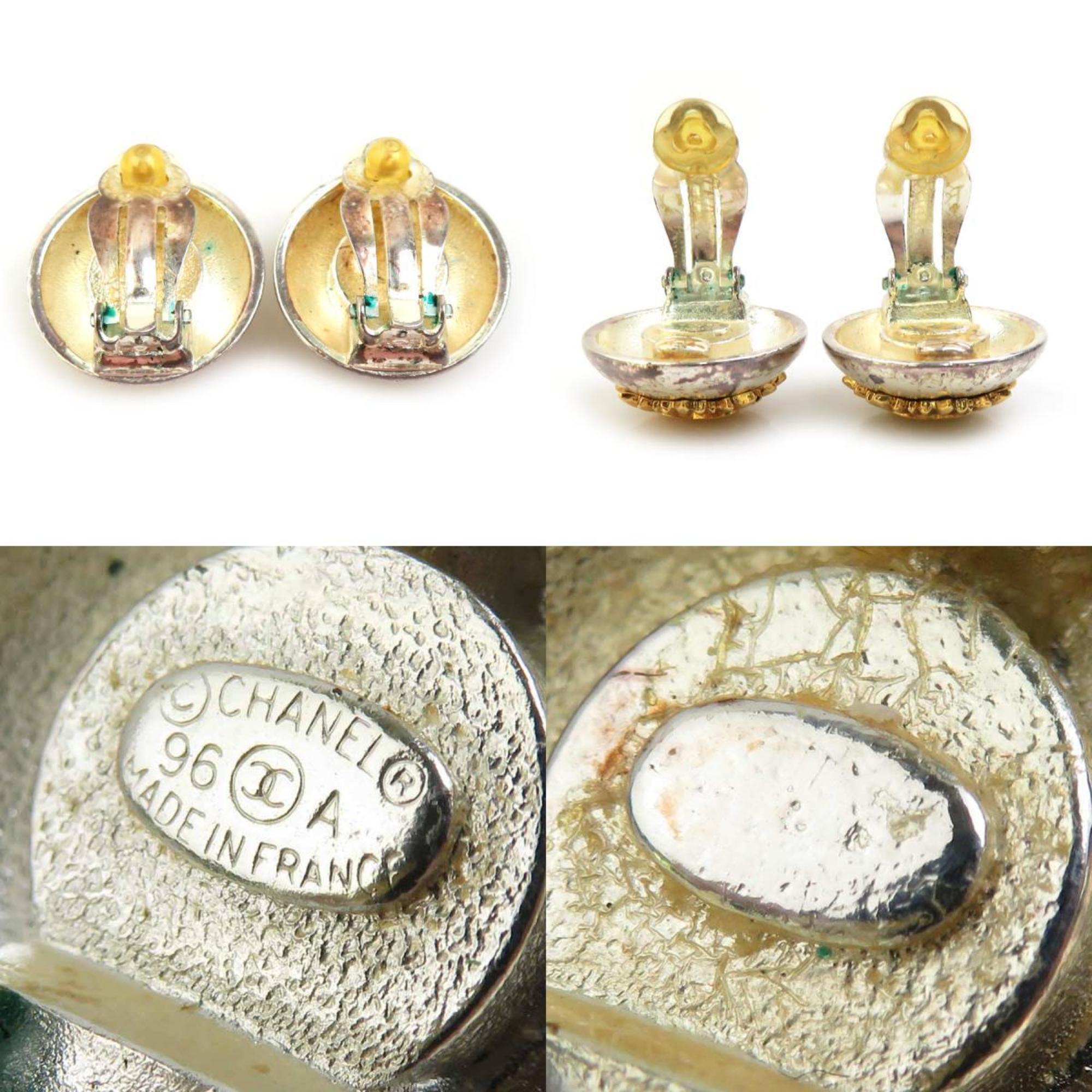 Earrings Gold-Tone Metal