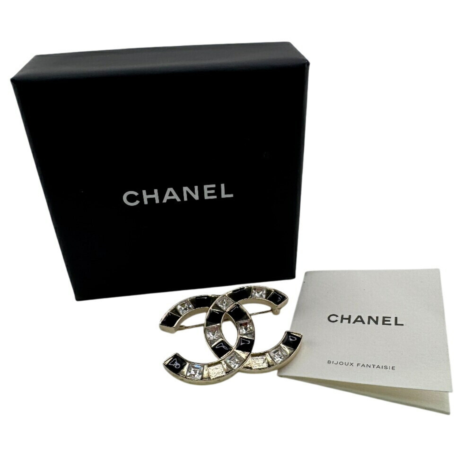 CC Logo Brooch Sterling Silver