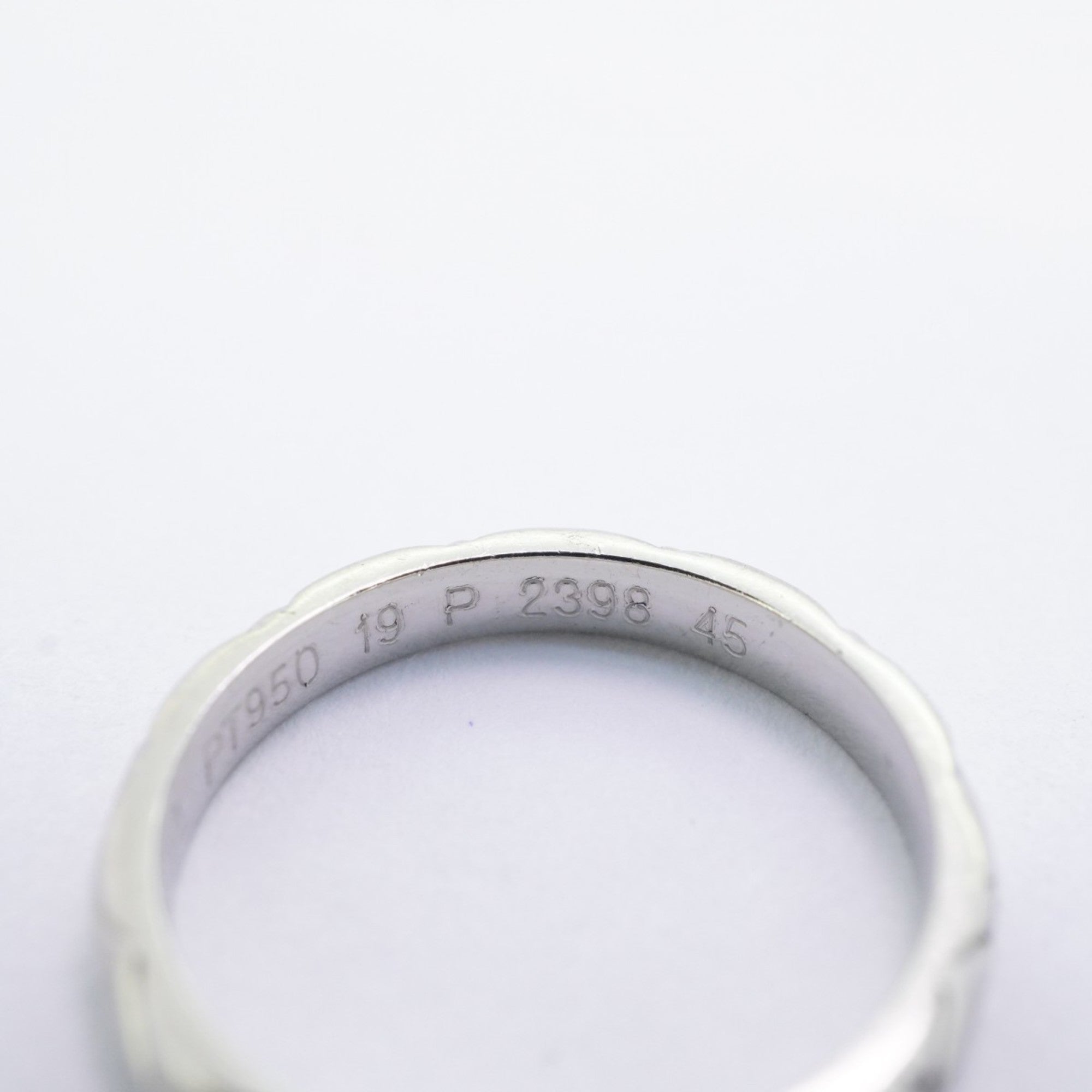 Matelasse Ring Platinum with Diamond
