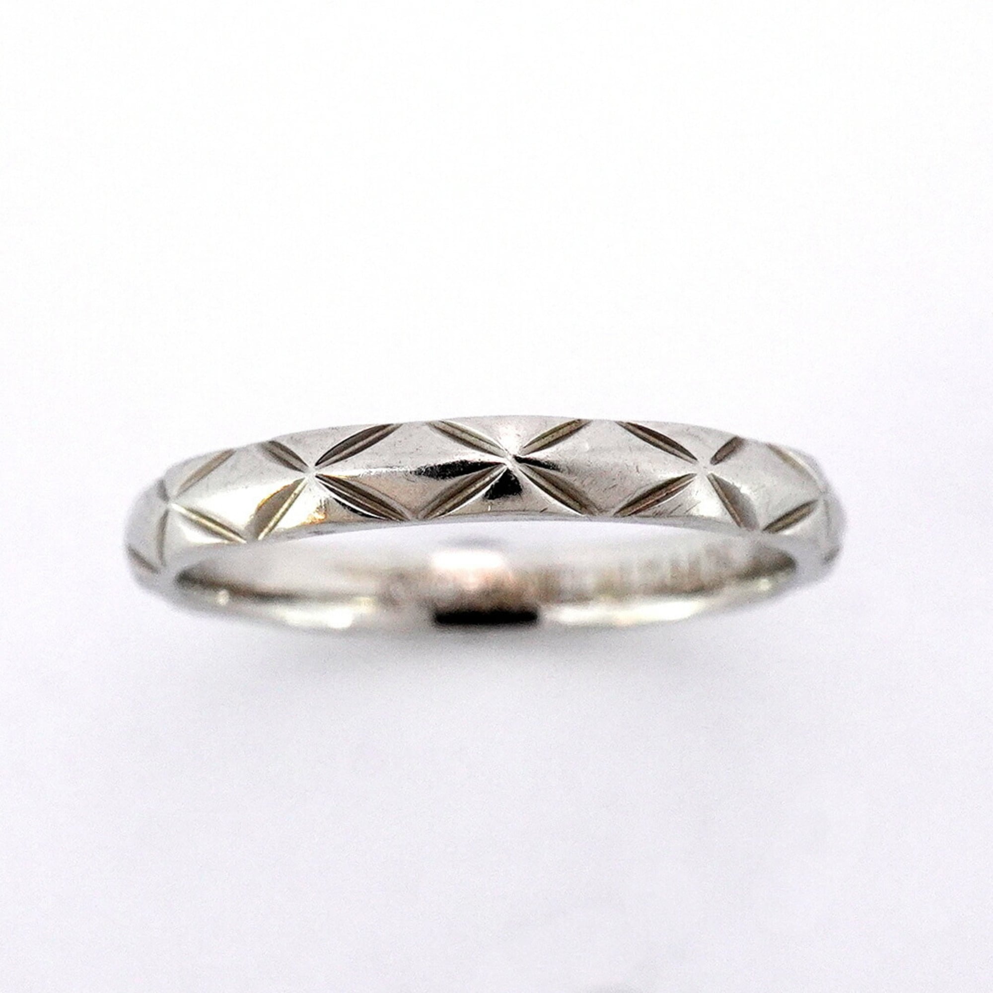 Matelasse Ring Platinum