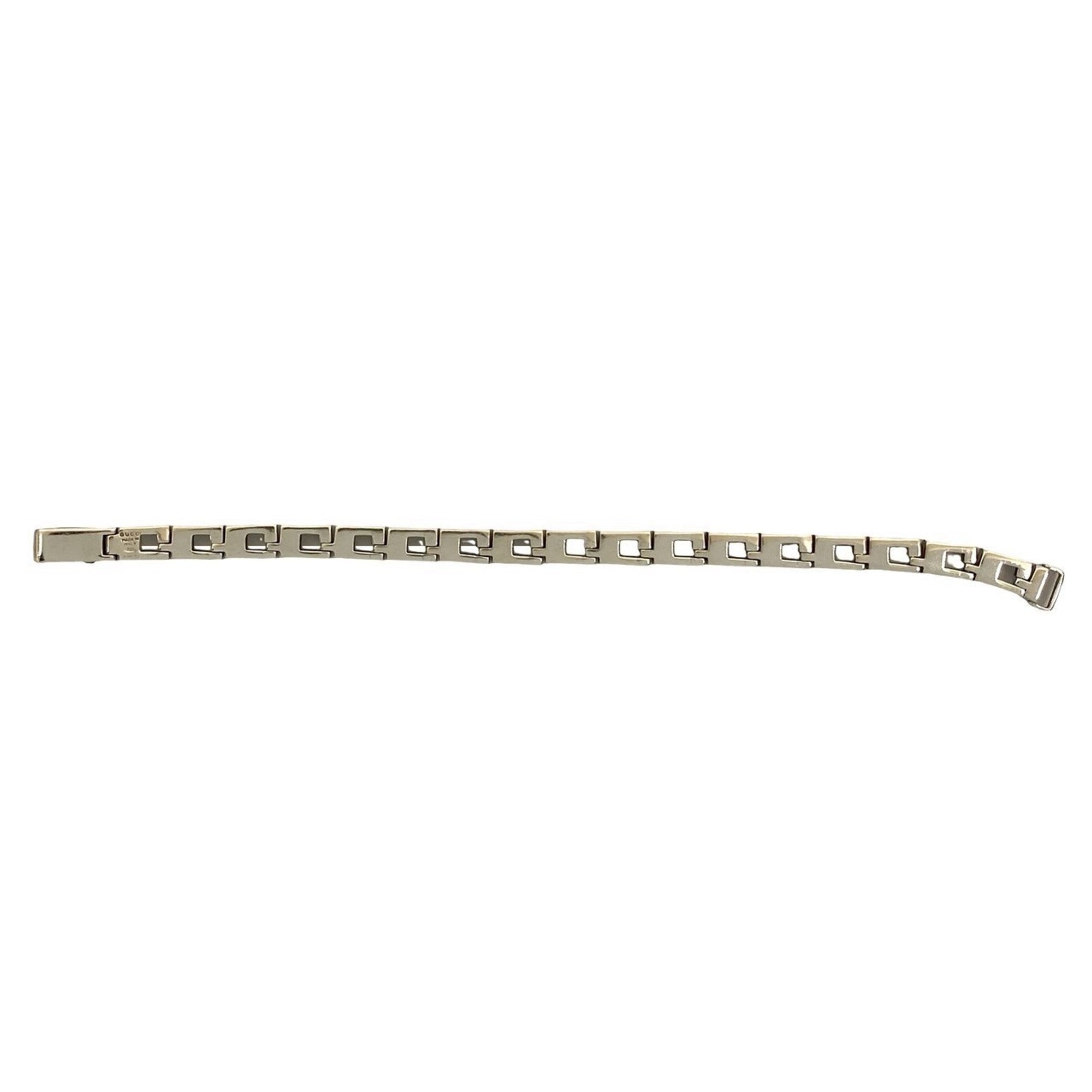 G Shape Bracelet Sterling Silver