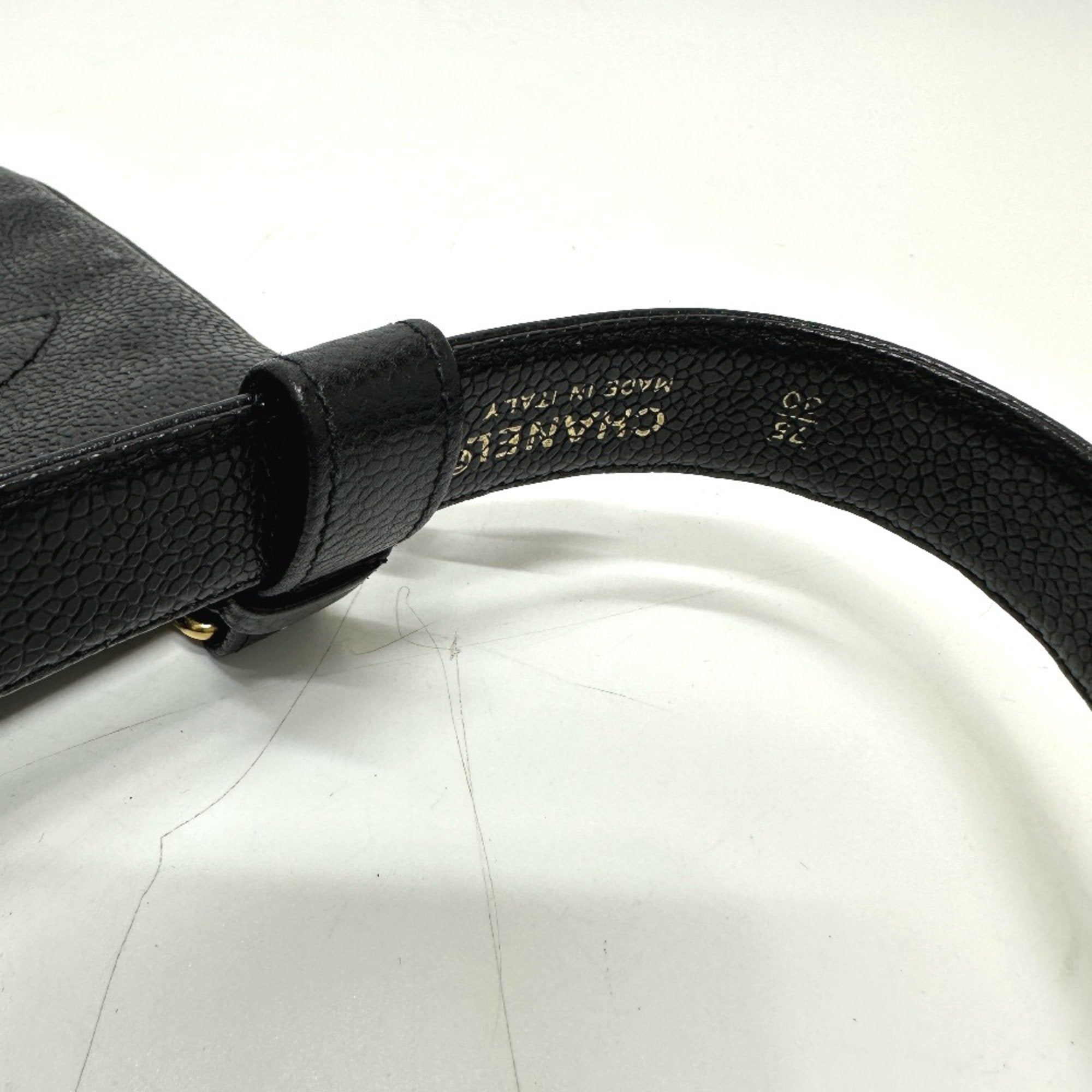 Vintage Timeless Belt Bag Caviar Small