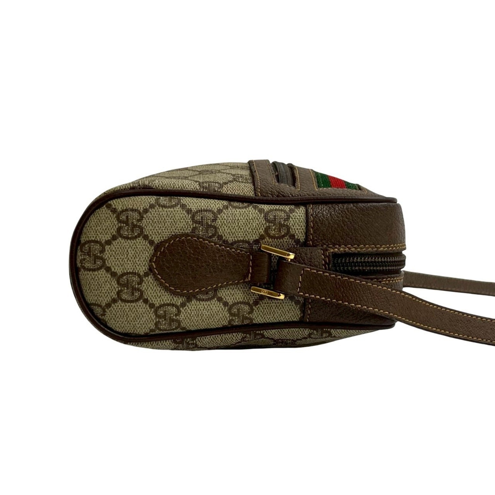 Ophidia Shoulder Bag GG Coated Canvas Small