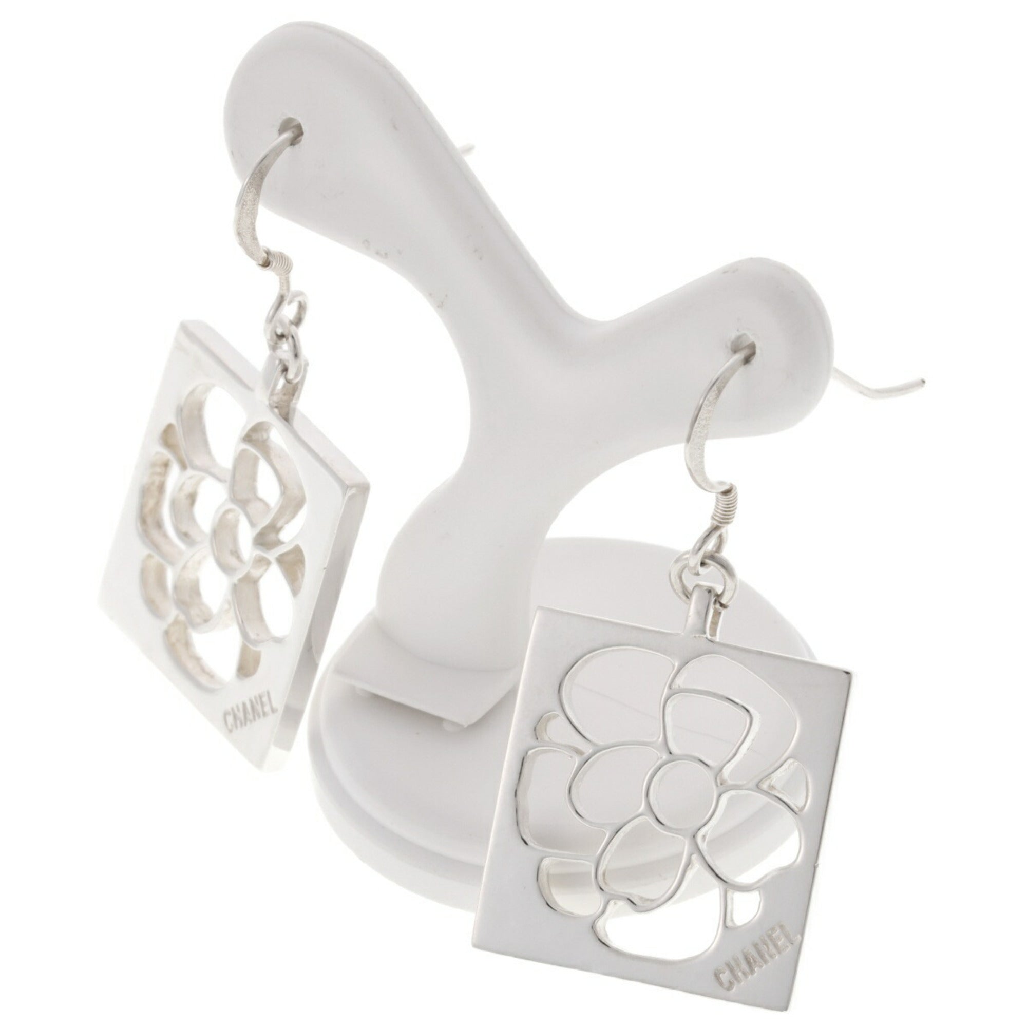 Earrings Camellia Sterling Silver