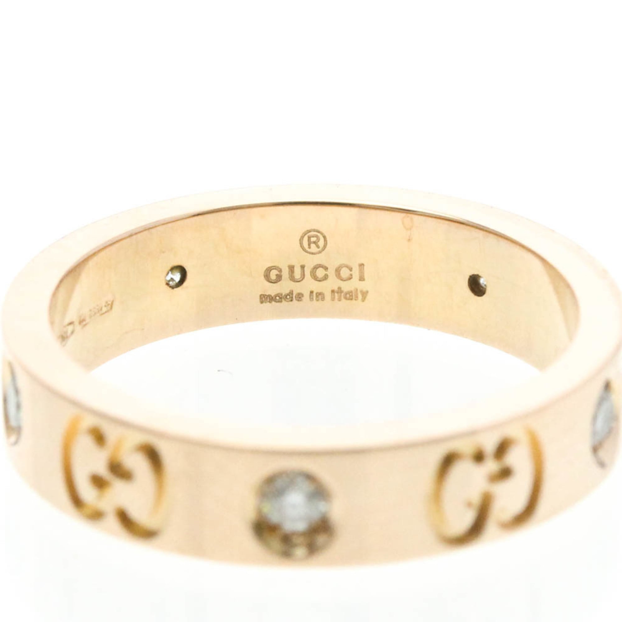 Ring 18K Rose Gold with Diamond