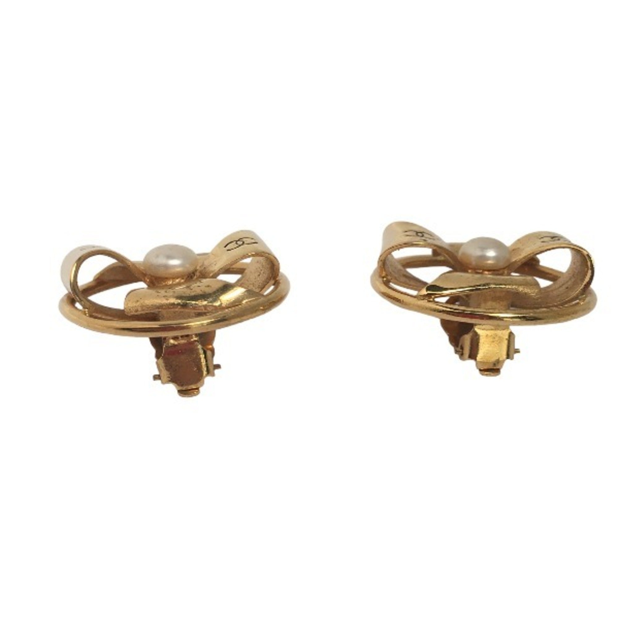 Earrings Gold-Tone Metal