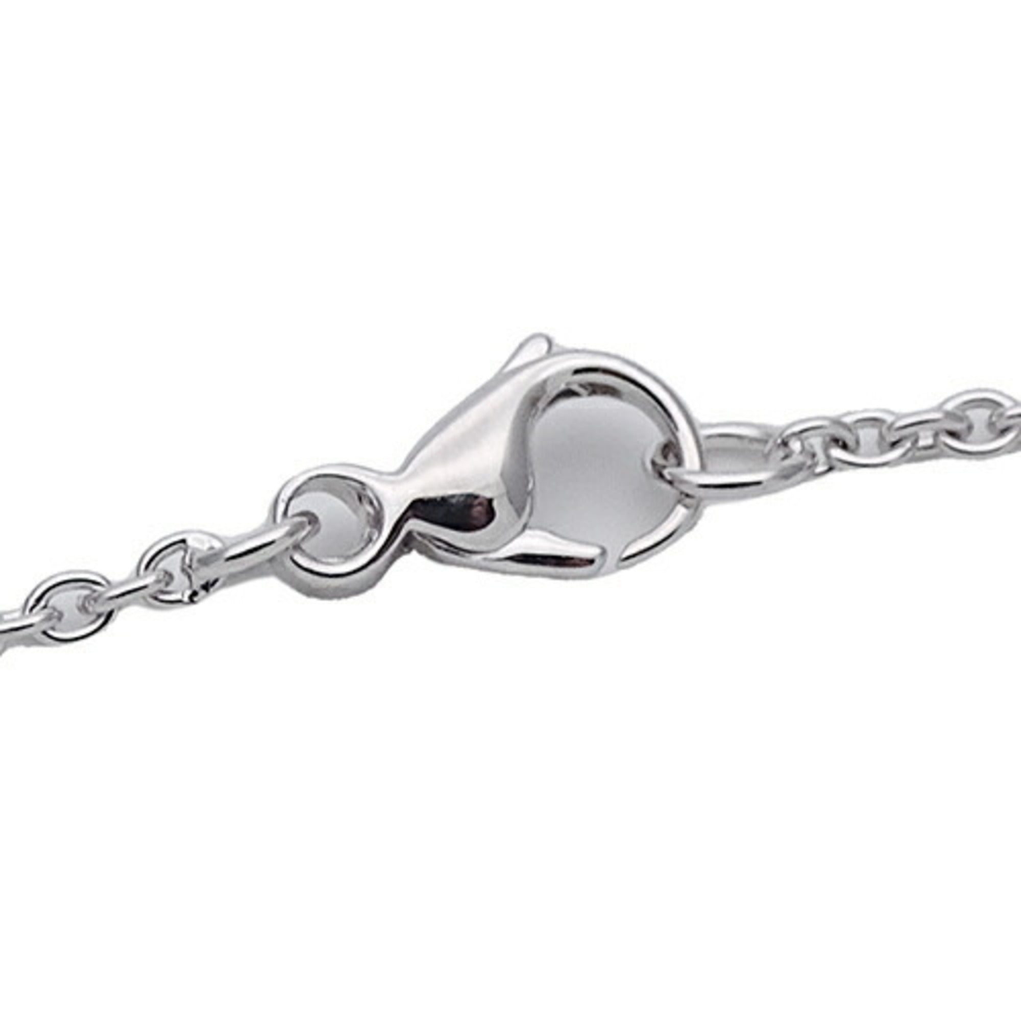 Pendant Necklace 18K White Gold with Diamond