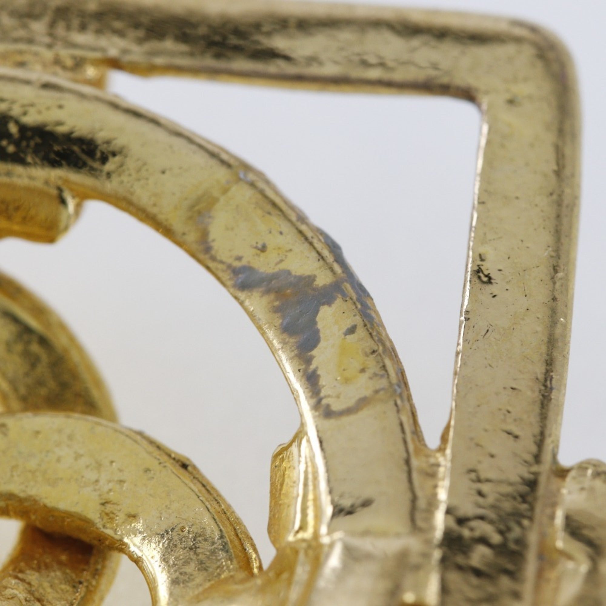 Clip-On Earrings Clip-On Gold-Tone Metal
