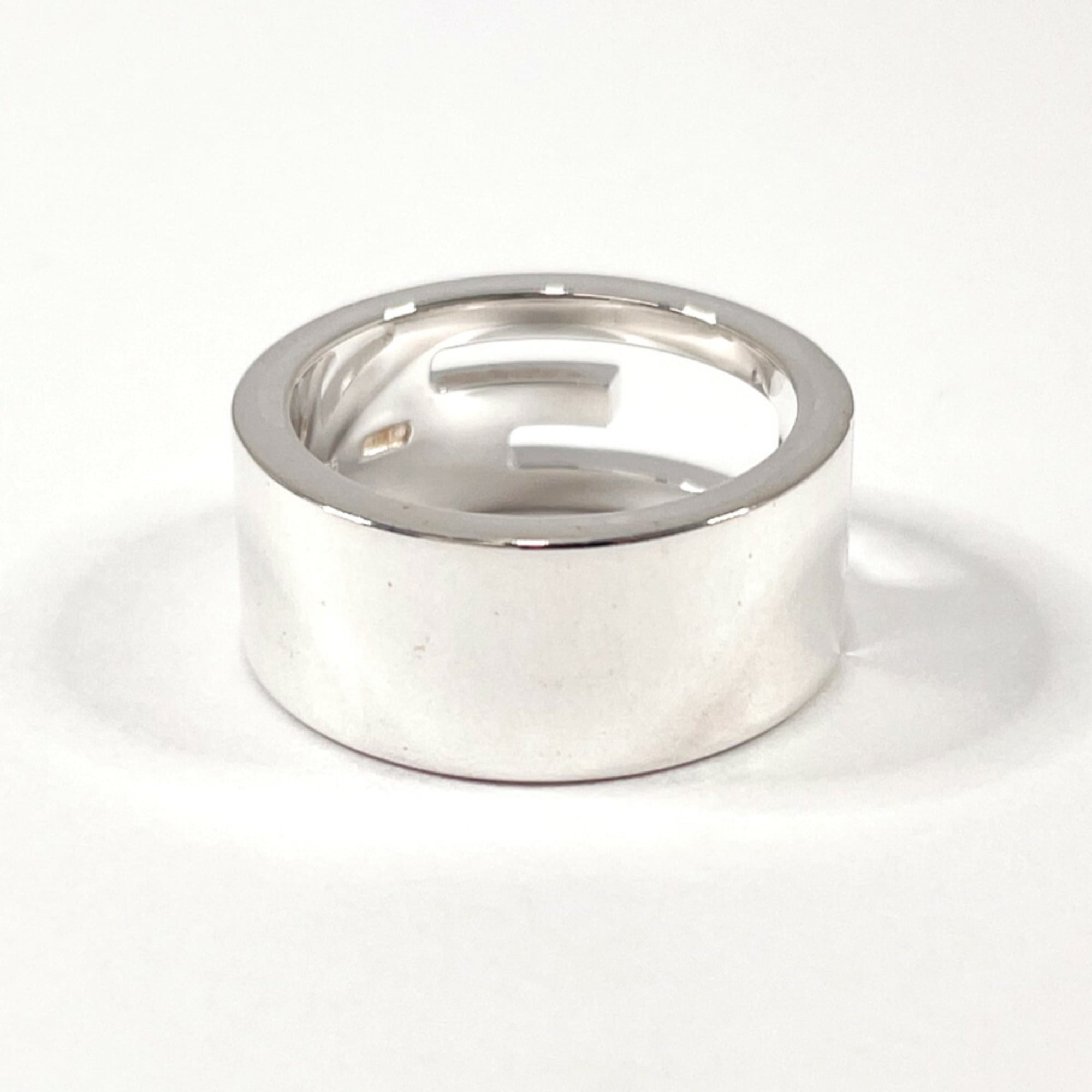 Cutout G Ring Sterling Silver