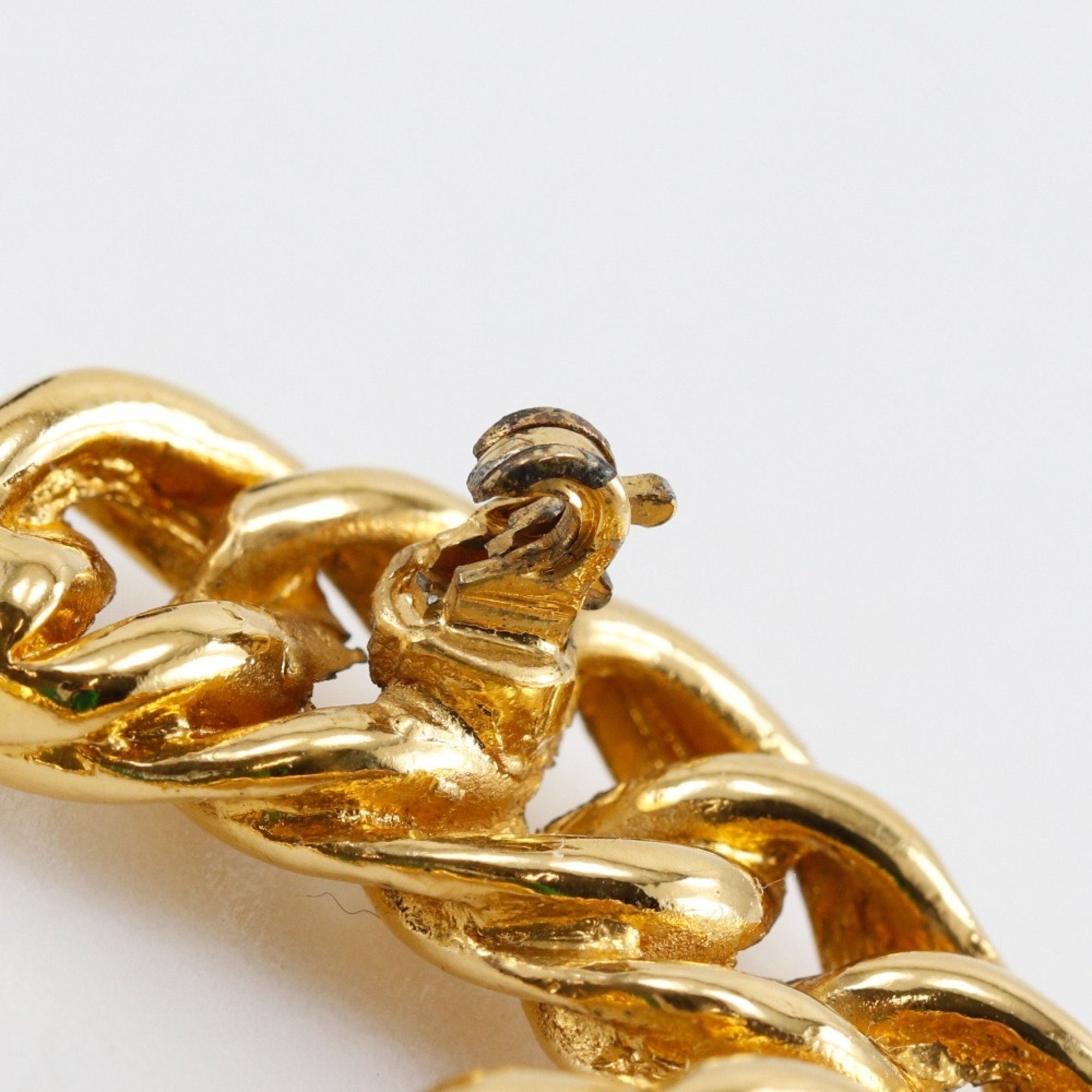 CC Logo Brooch Metal