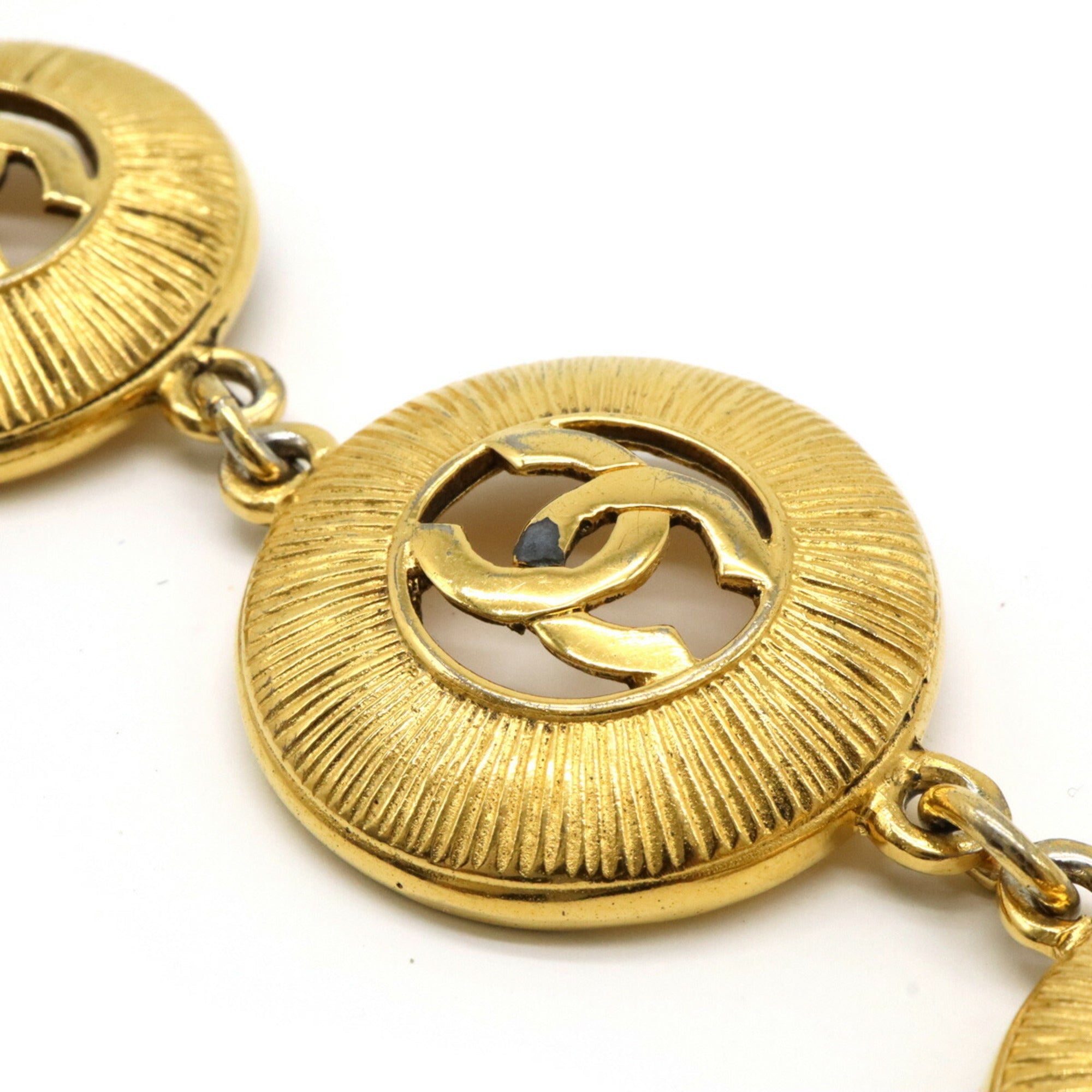CC Logo Round Bracelet Metal
