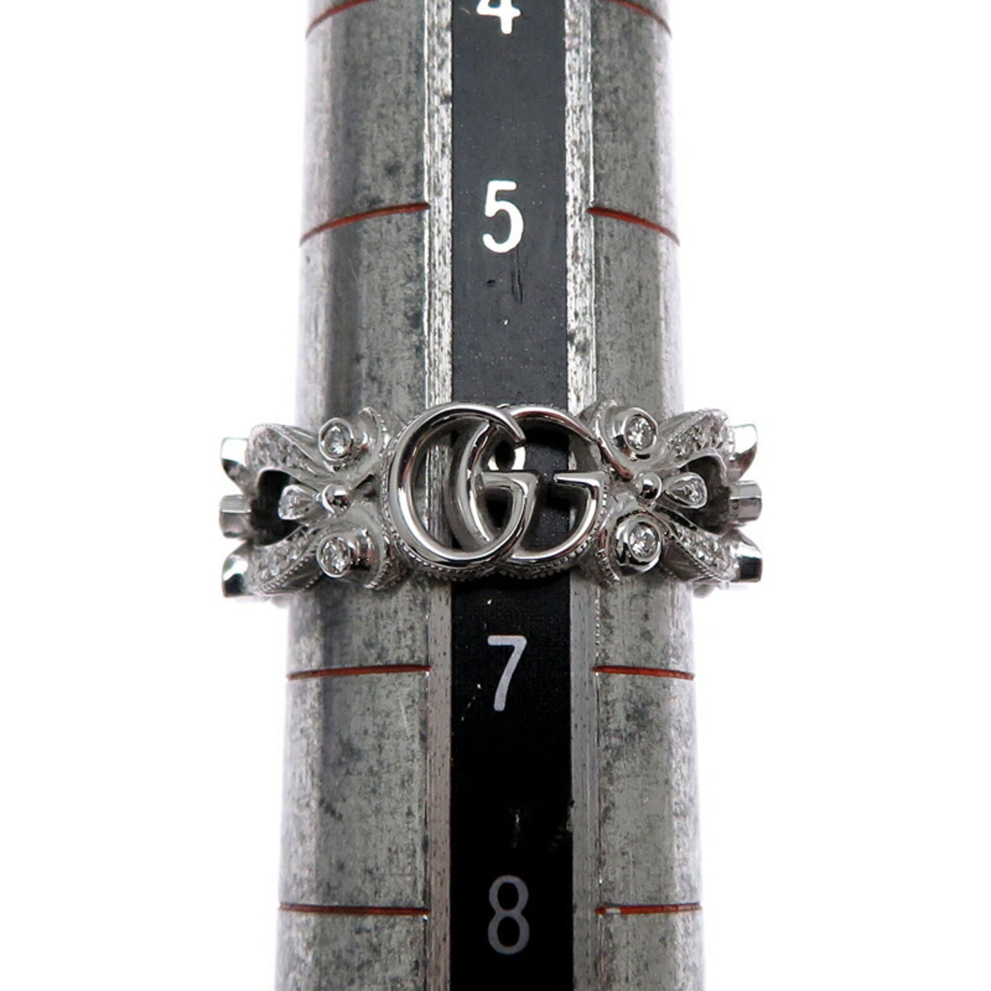 Ring 18K White Gold with Diamond