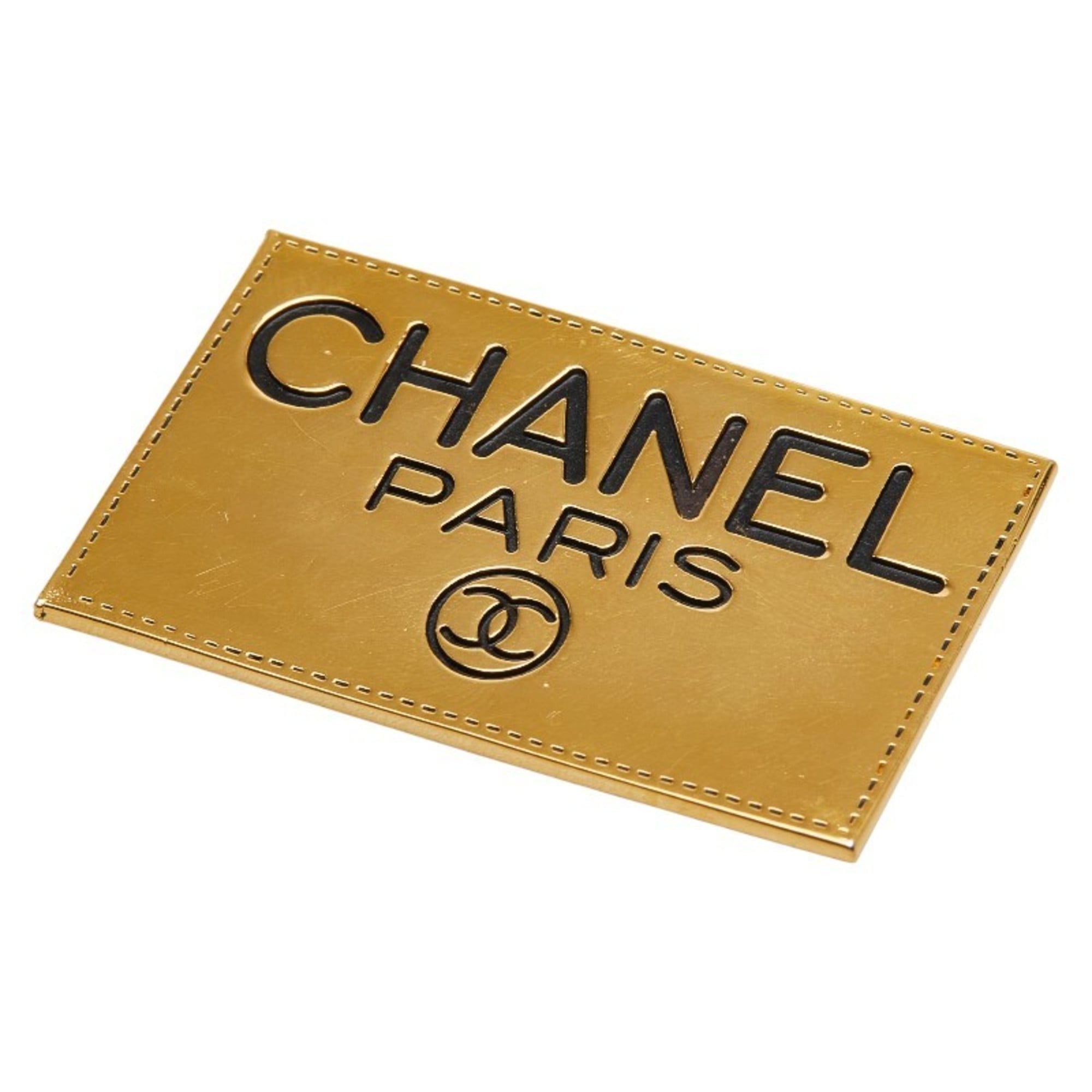 Brooch Gold-Tone Metal