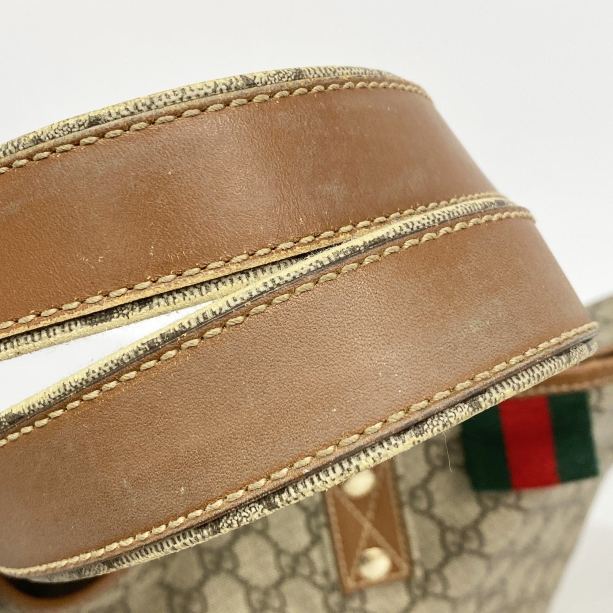 Web Loop Tote GG Coated Canvas Medium