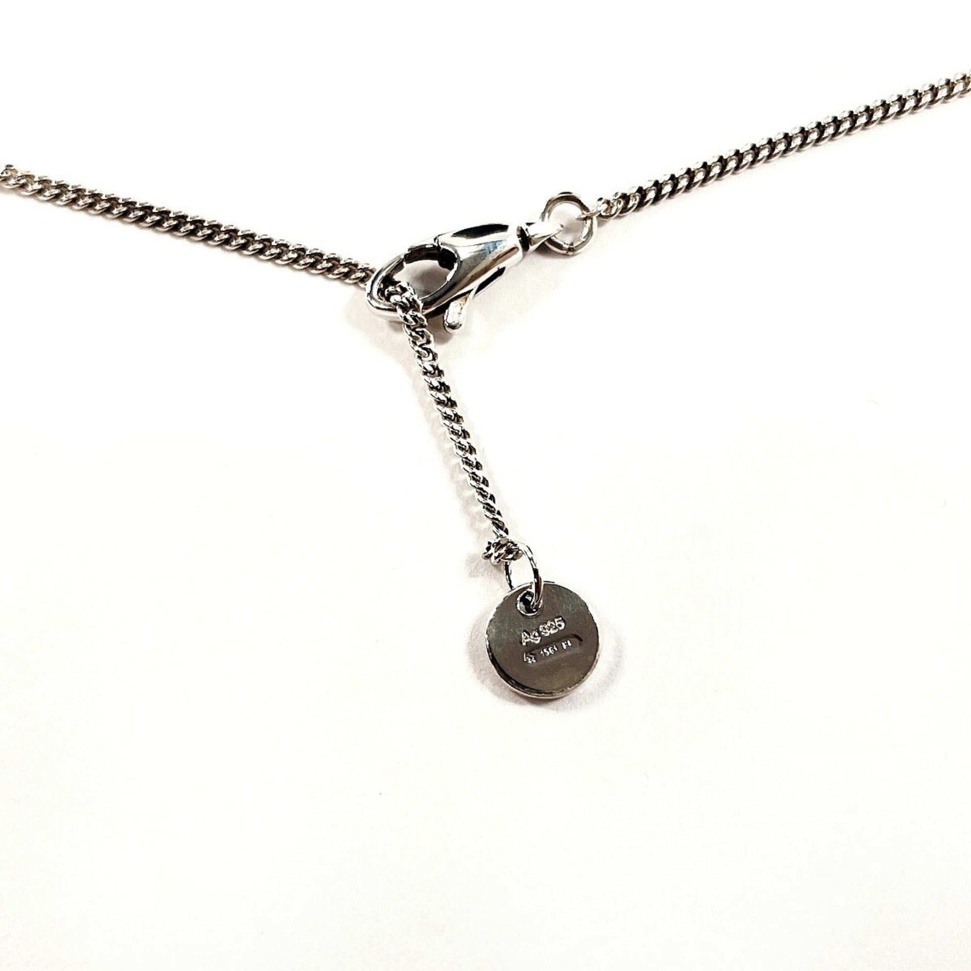 Cross Pendant Necklace Sterling Silver